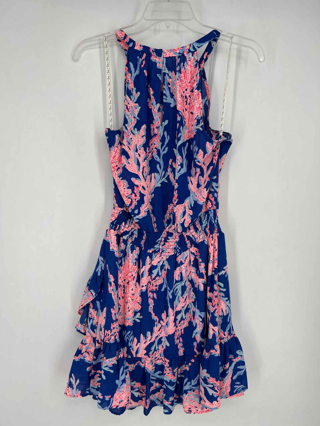 Lilly Pulitzer 8 Navy Print Sleeveless Lilly Pulitzer Dress