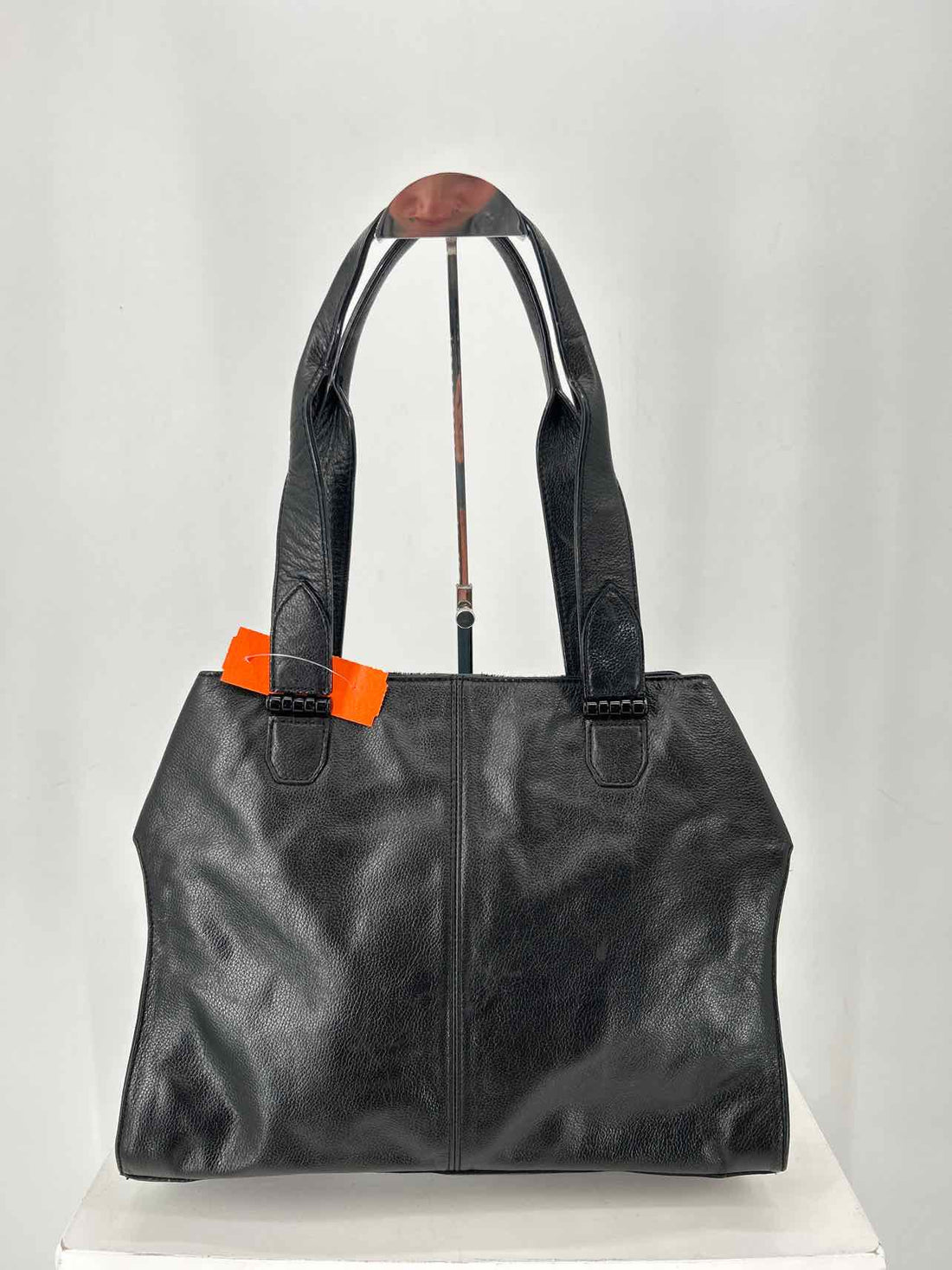 Elliott Luca Black Leather & Calf Hair Pre Owned Tote