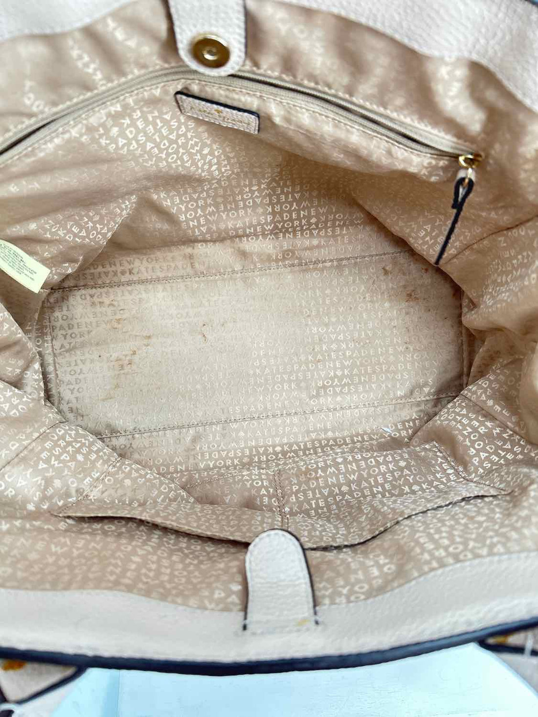 Kate Spade Cream Tote