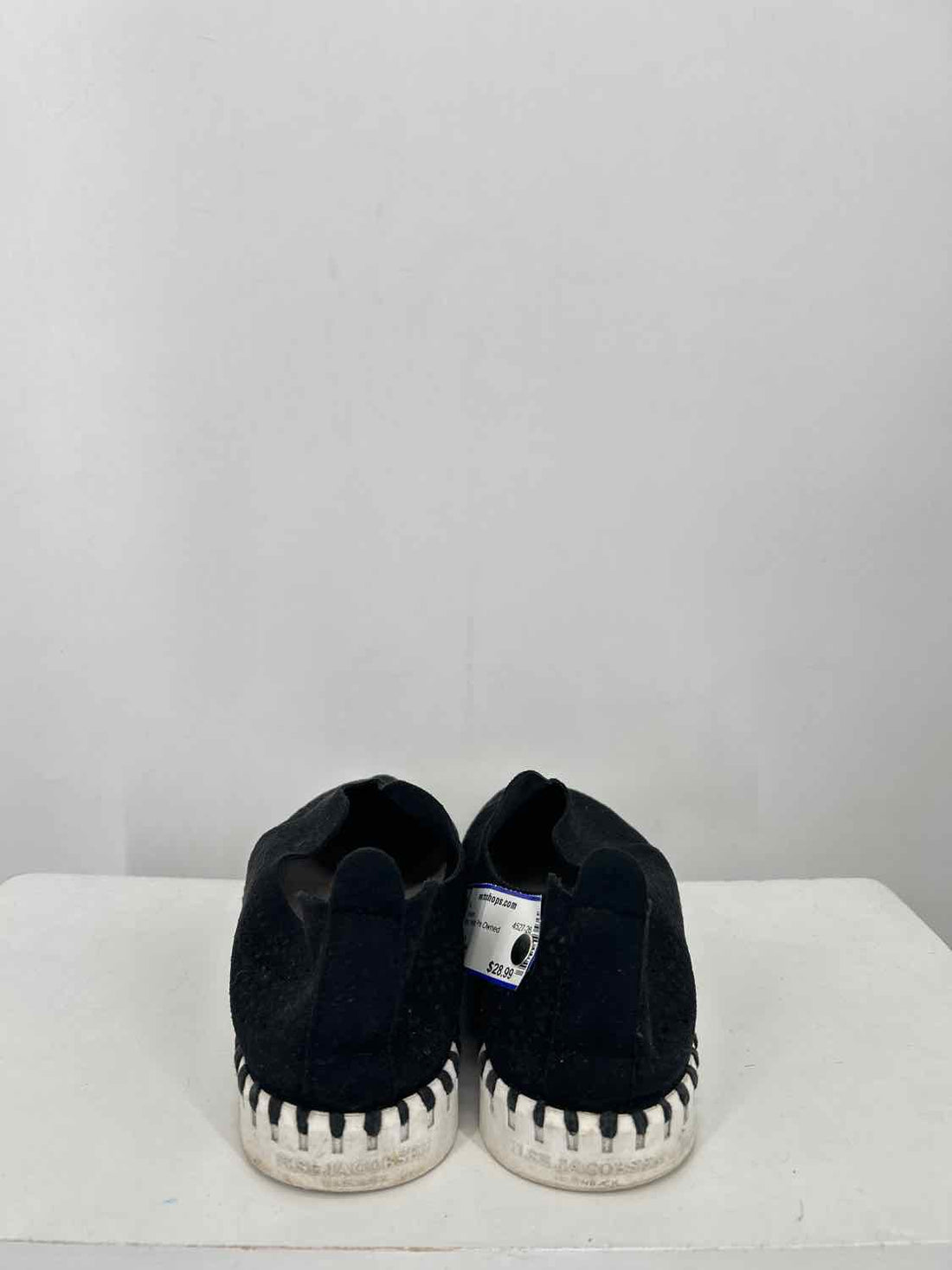 Ilse Jacobsen Women Size 40(9) Black Perforated Sneakers