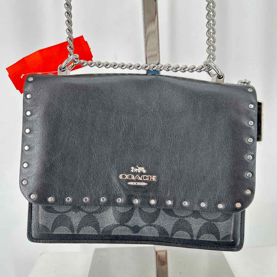 Coach Klare Convertible Black Genuine Leather Shoulder