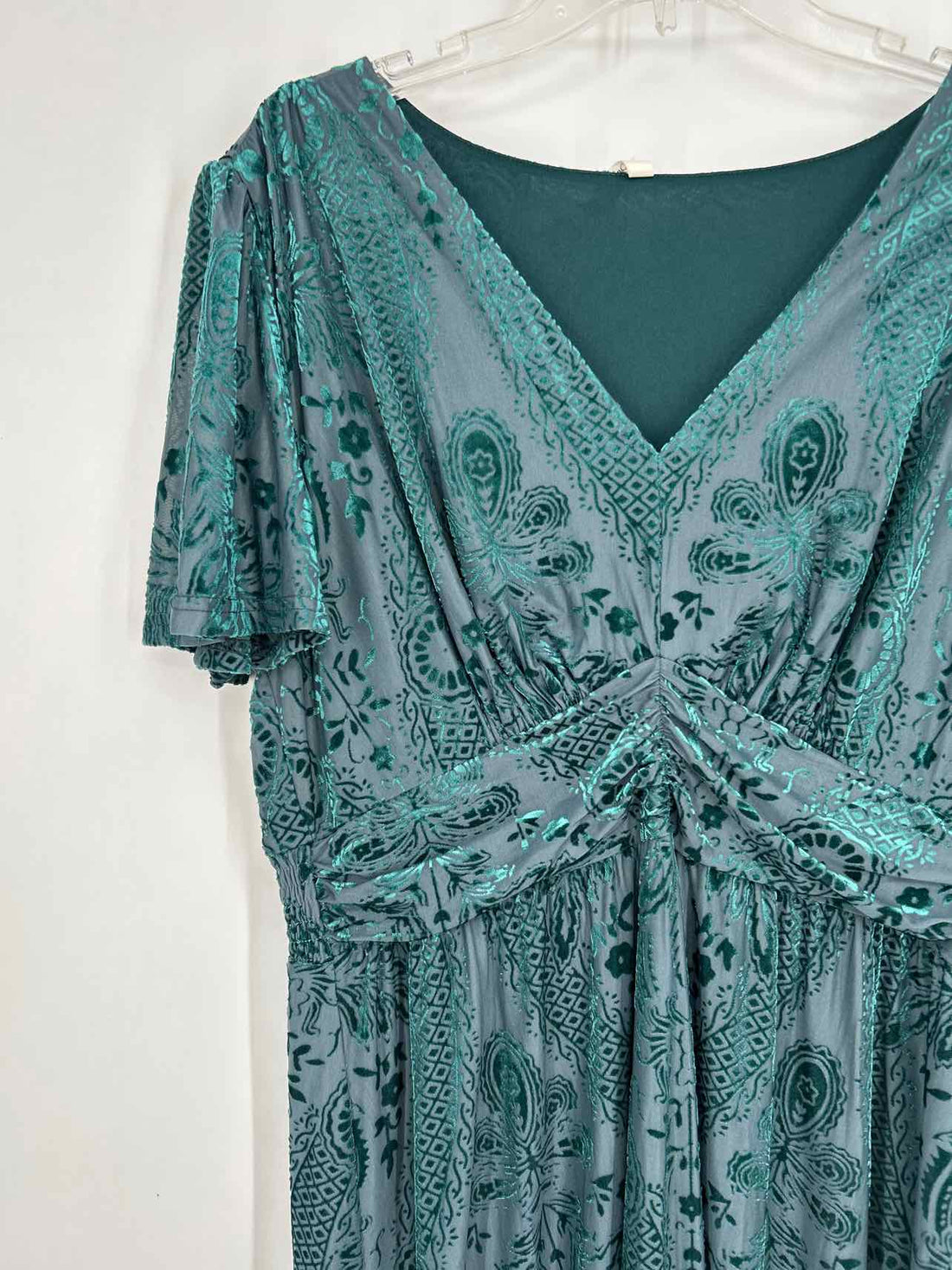 Simplee Size XL Green Dress