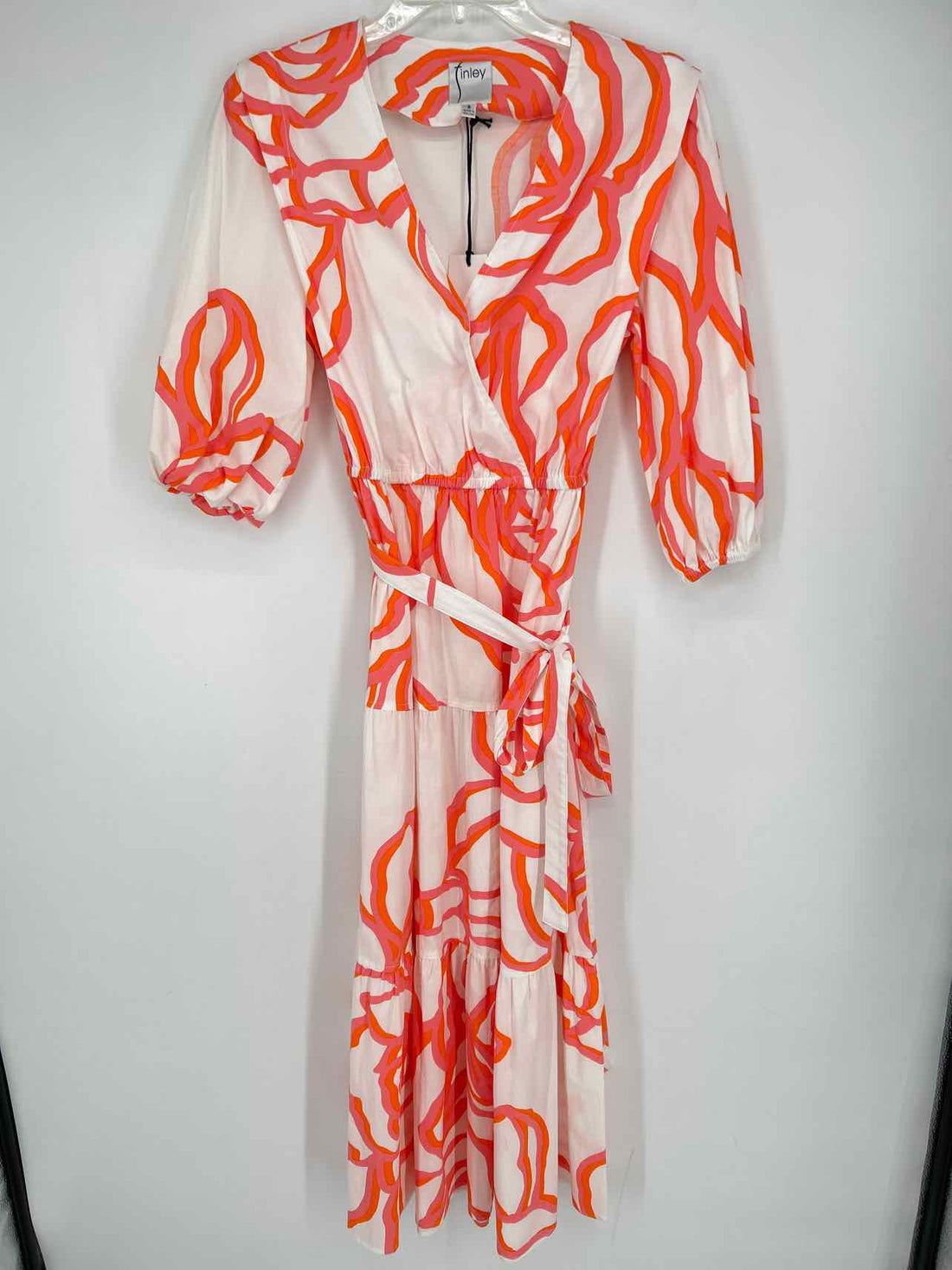 Tinley Size S White Print NWT Dress