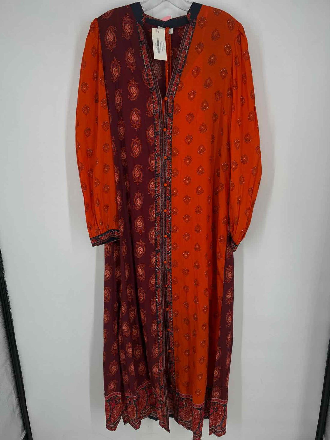 Sundance Size S Orange Print NWT Dress
