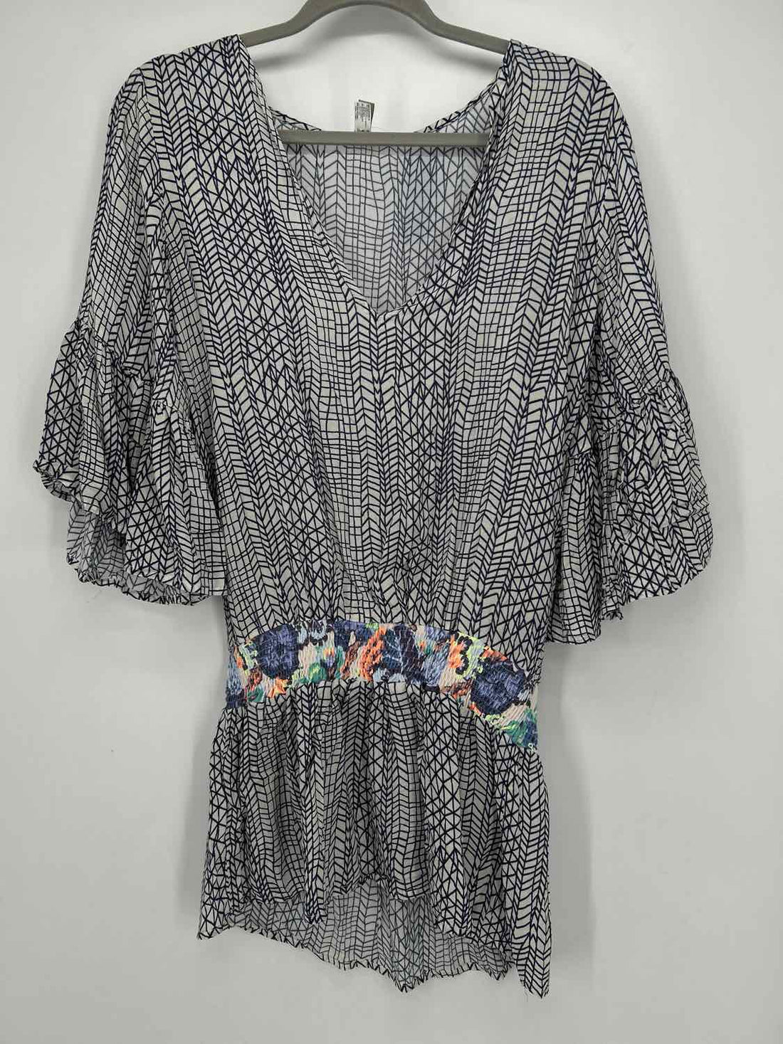 Maaji Size M Navy Print Coverup