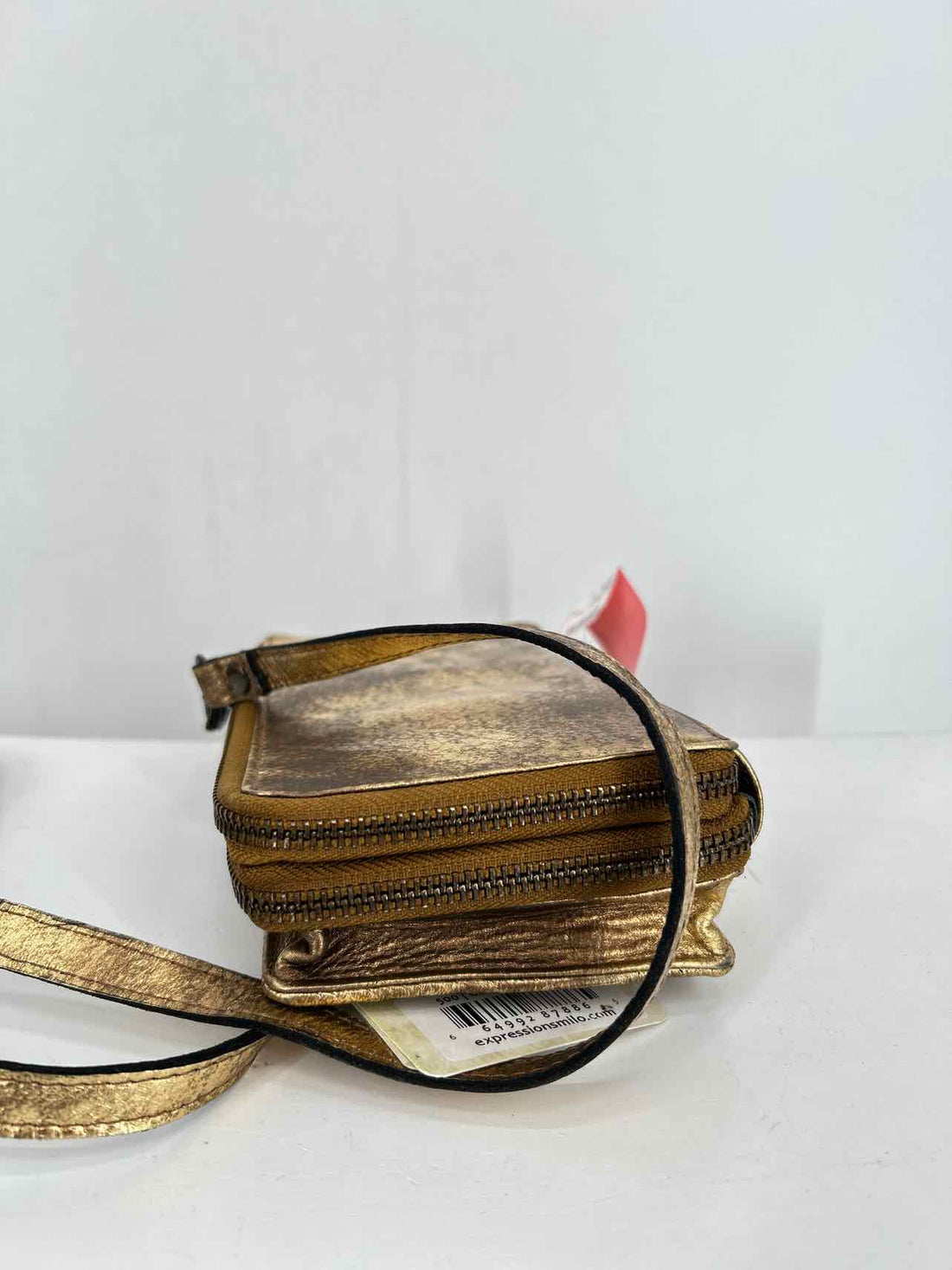 Milo Gold Genuine Leather NWT Crossbody