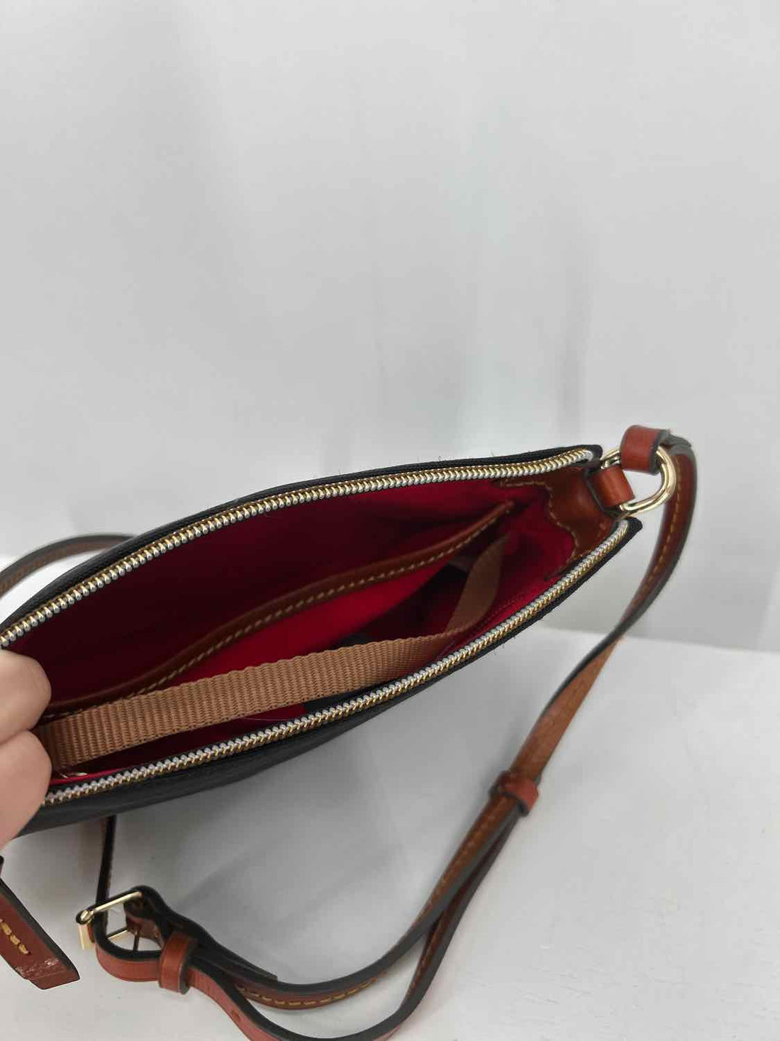 Dooney & Bourke Black Nylon Pre Owned Crossbody
