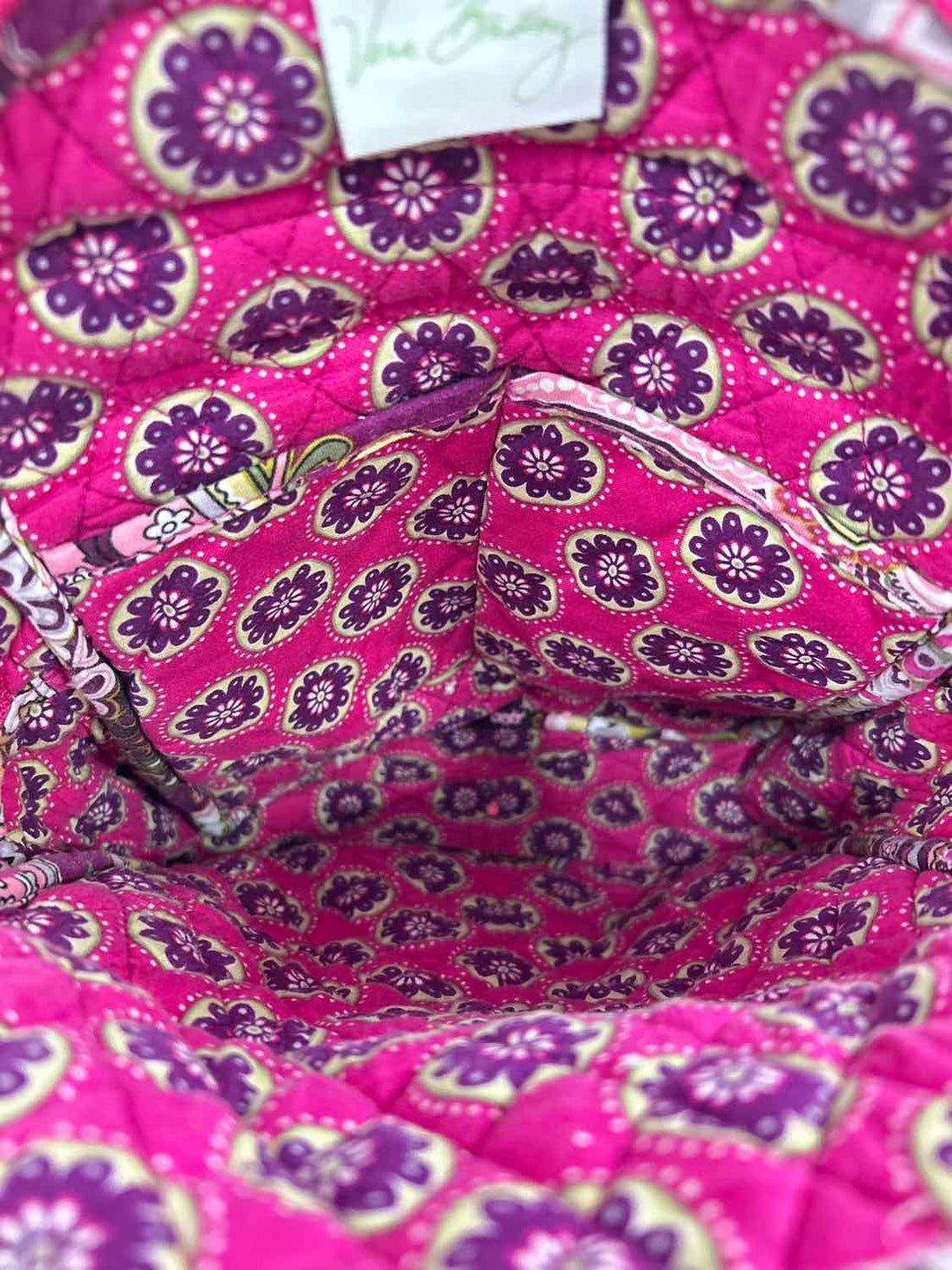 Vera Bradley Magenta Paisley Backpack