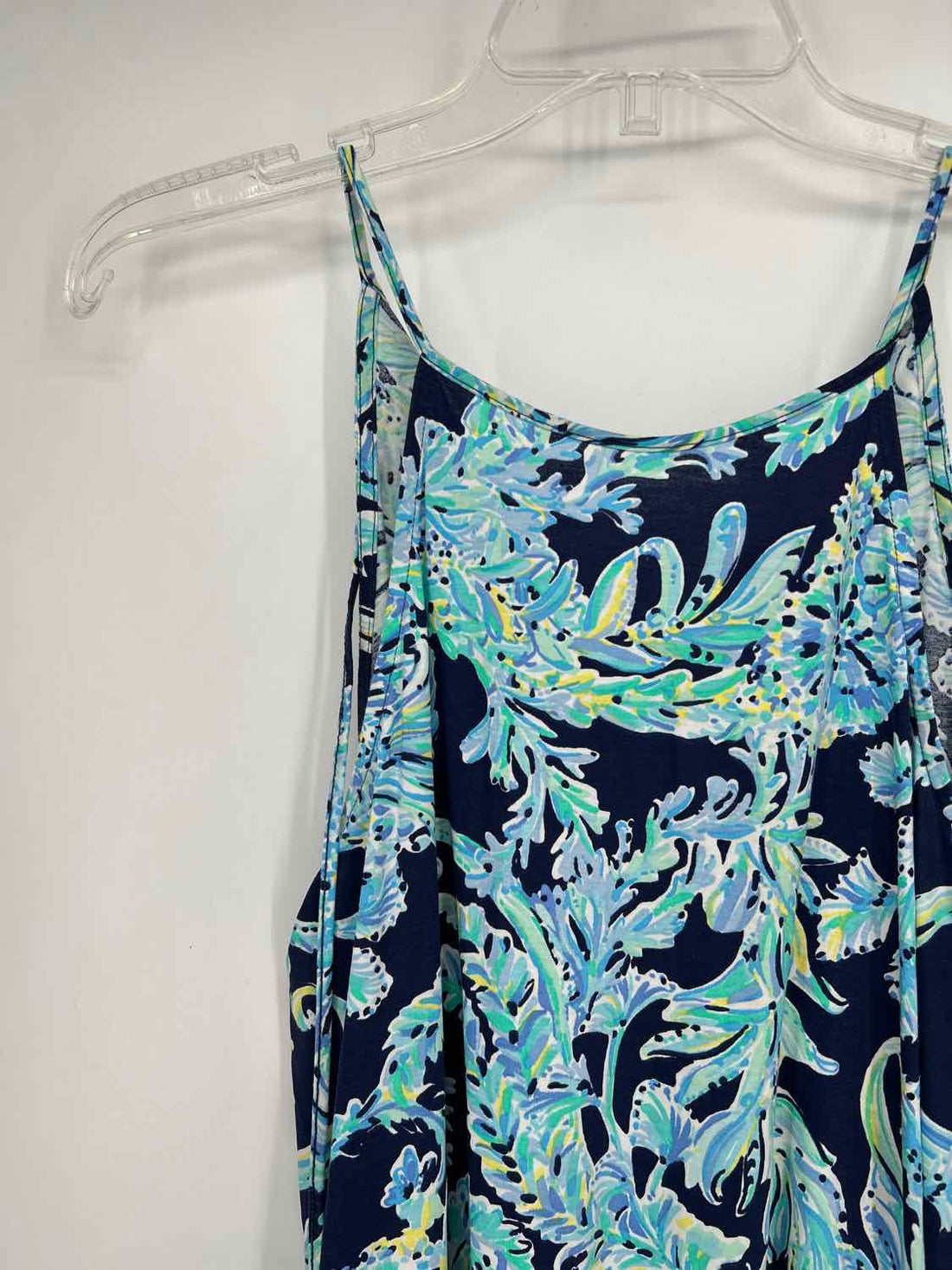 Lilly Pulitzer S Navy Print Sleeveless Lilly Pulitzer Dress