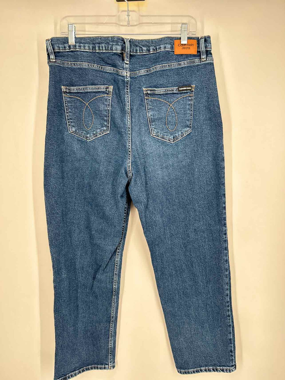 Calvin Klein Size 16 Dark Wash Denim Jeans