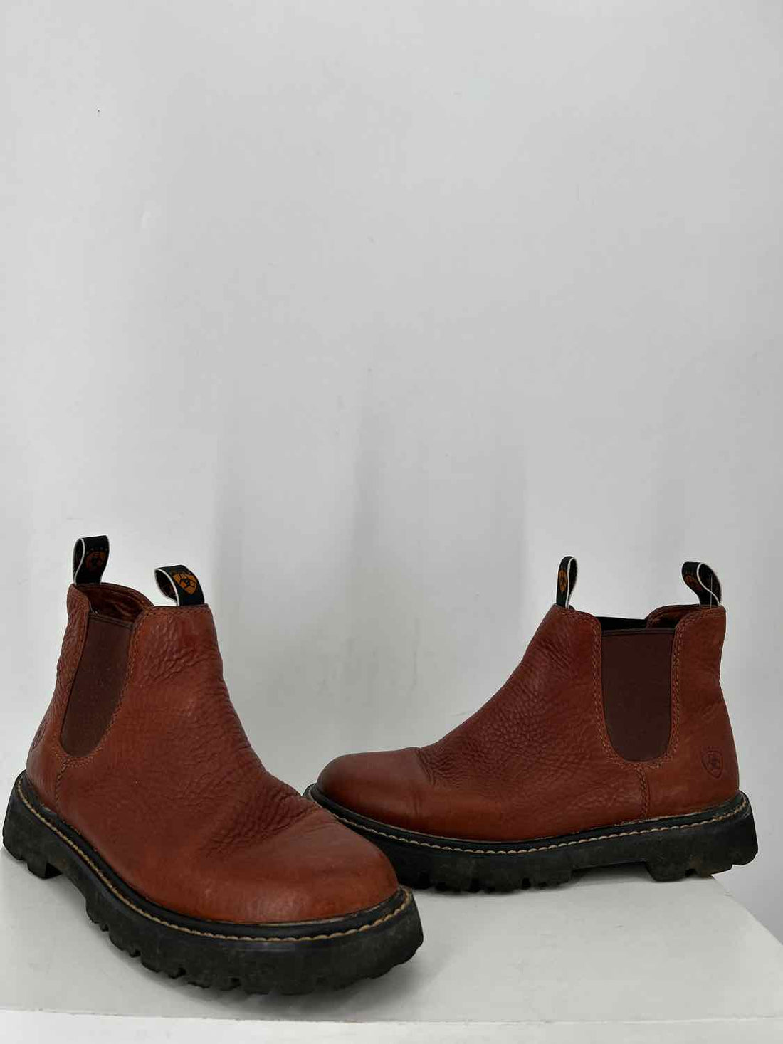Ariat Women Size 9.5 Cognac Leather Ankle Boot