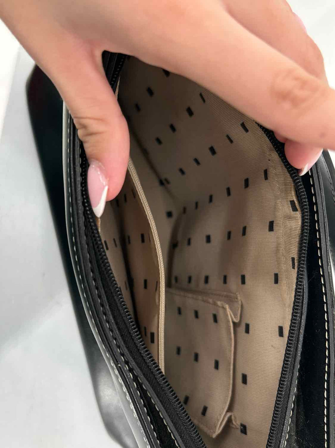 Kate Spade Black Leather Vintage Shoulder
