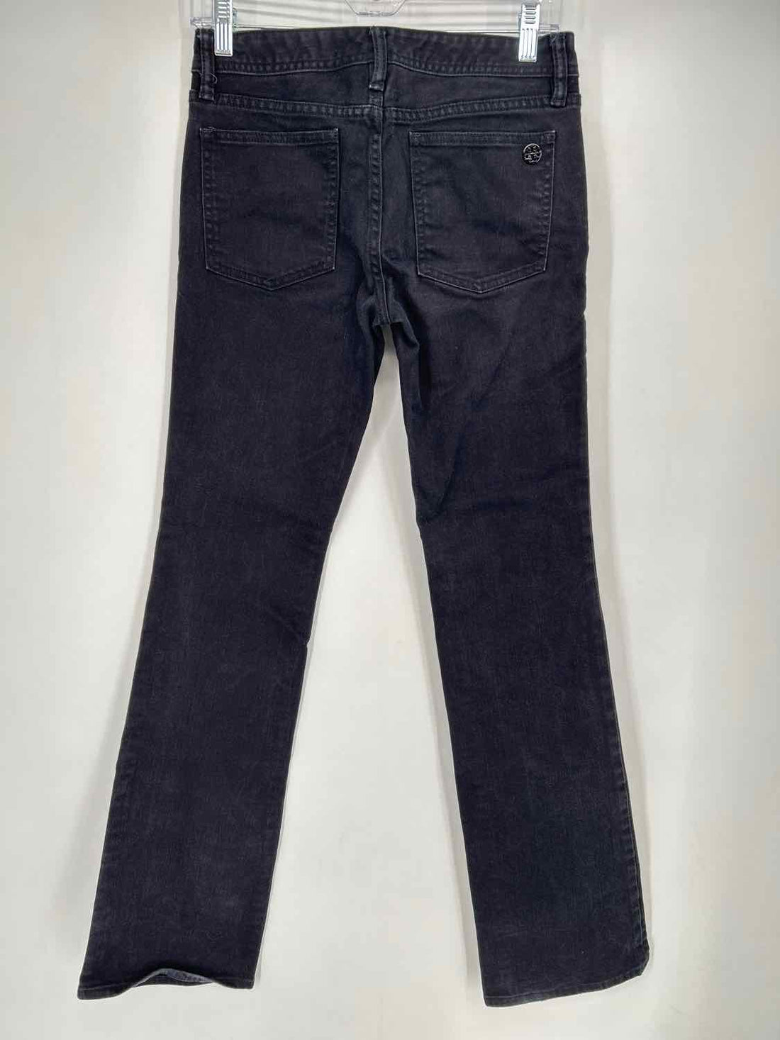 Tory Burch Size 27/4 Black Denim Jeans