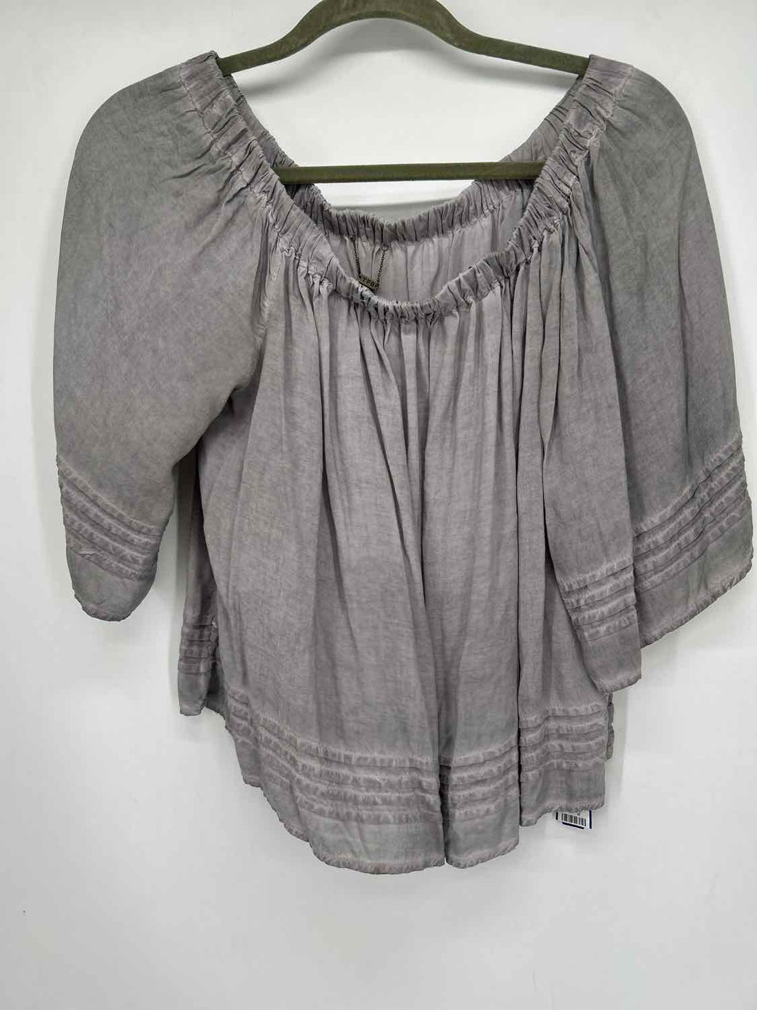 Young Fabulous + Broke Size S Light Gray Short Sleeve