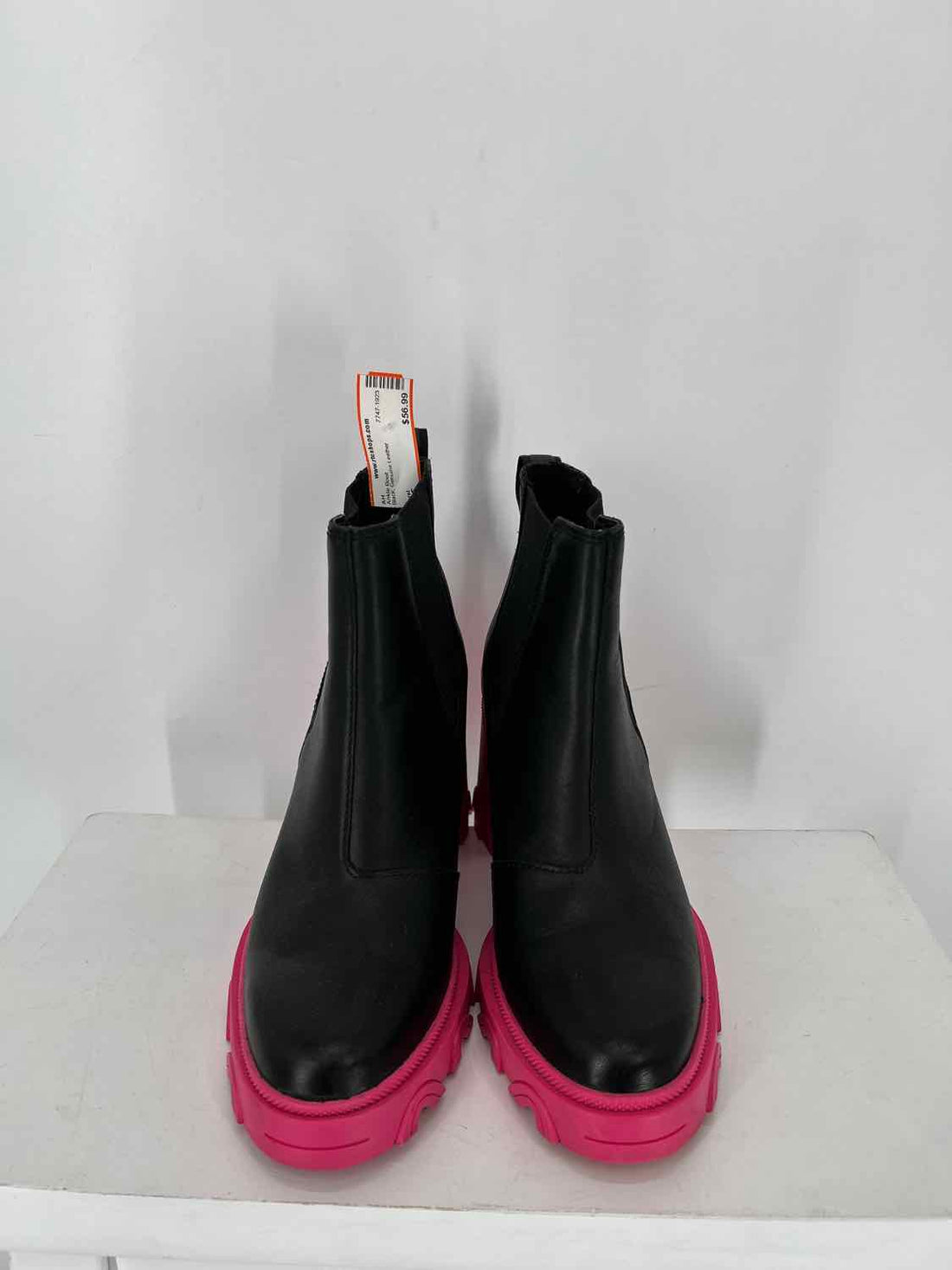 Sorel Women Size 8.5 Black Genuine Leather Ankle Boot