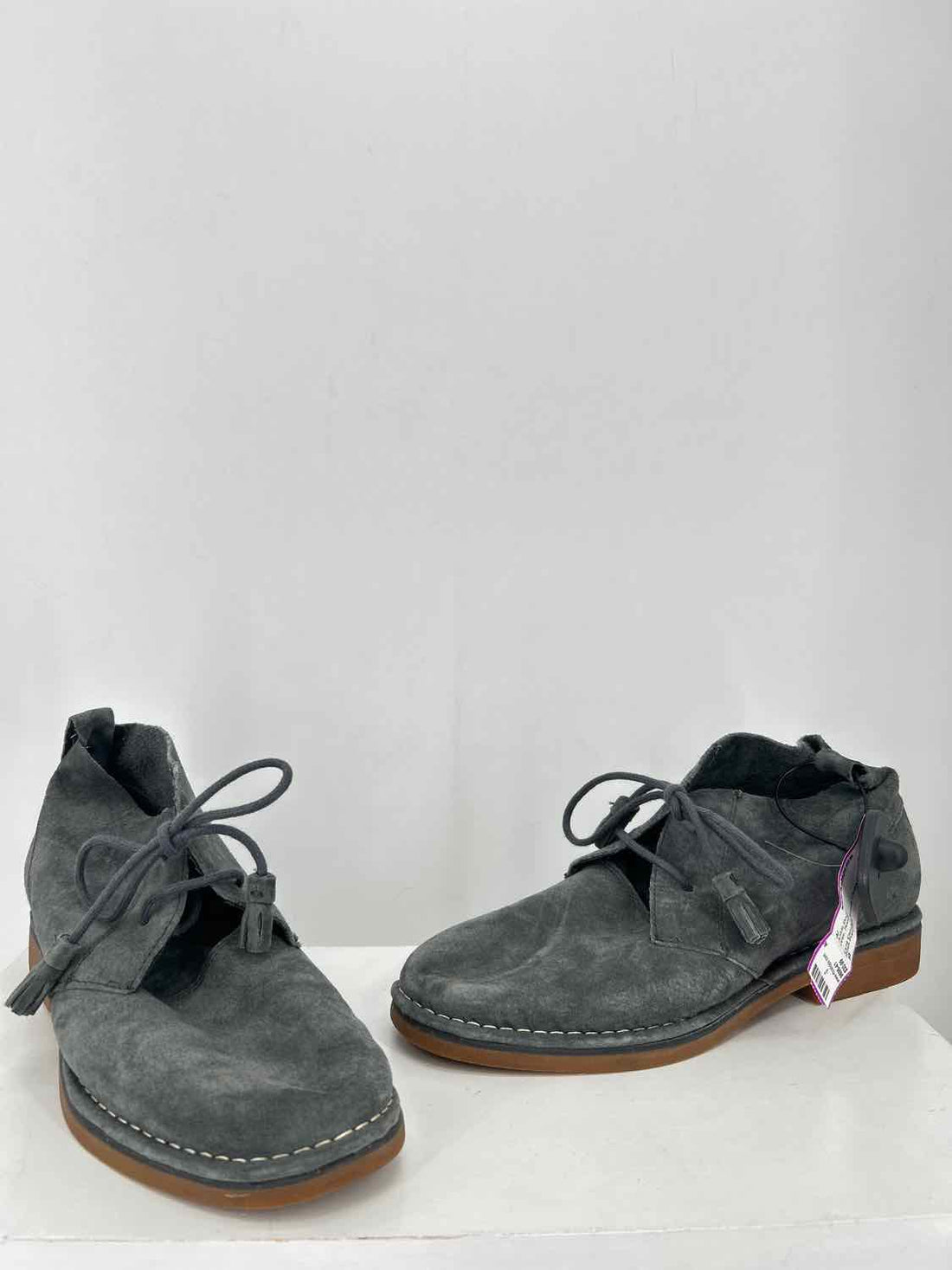 Hush Puppies Women Size 9 Gray Suede Ankle Boot