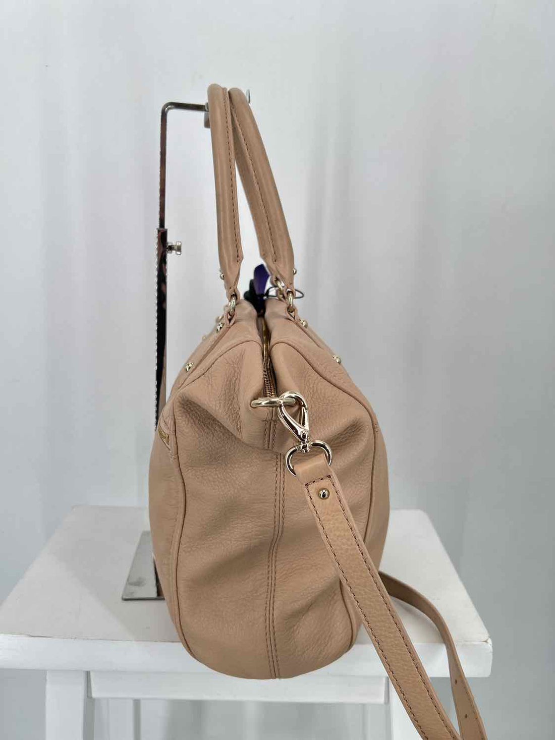 Kate Spade Beige Leather Satchel