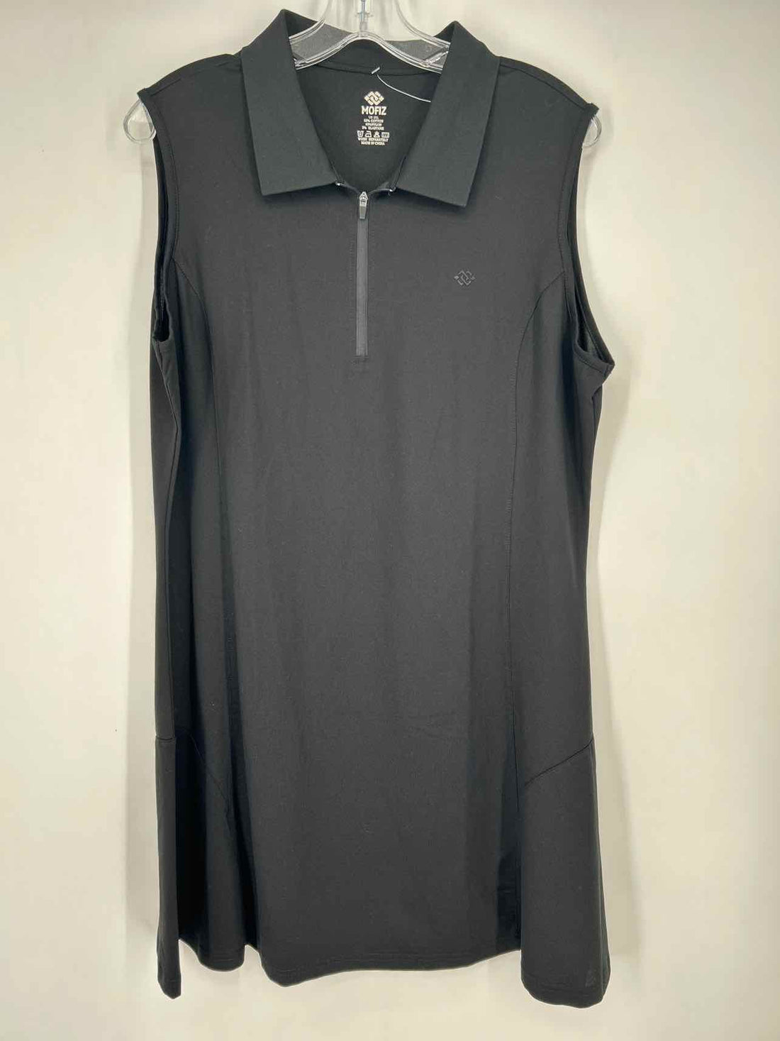 Mofiz Size 2X Black Sleeveless Active Wear