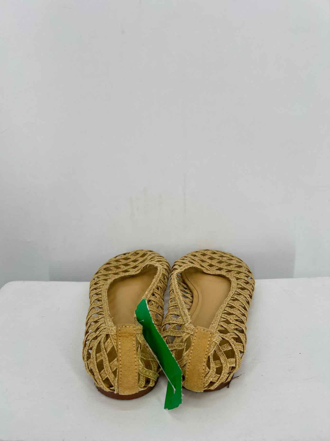 MNG Women Size 39 (8.5-9) Raffia Flats