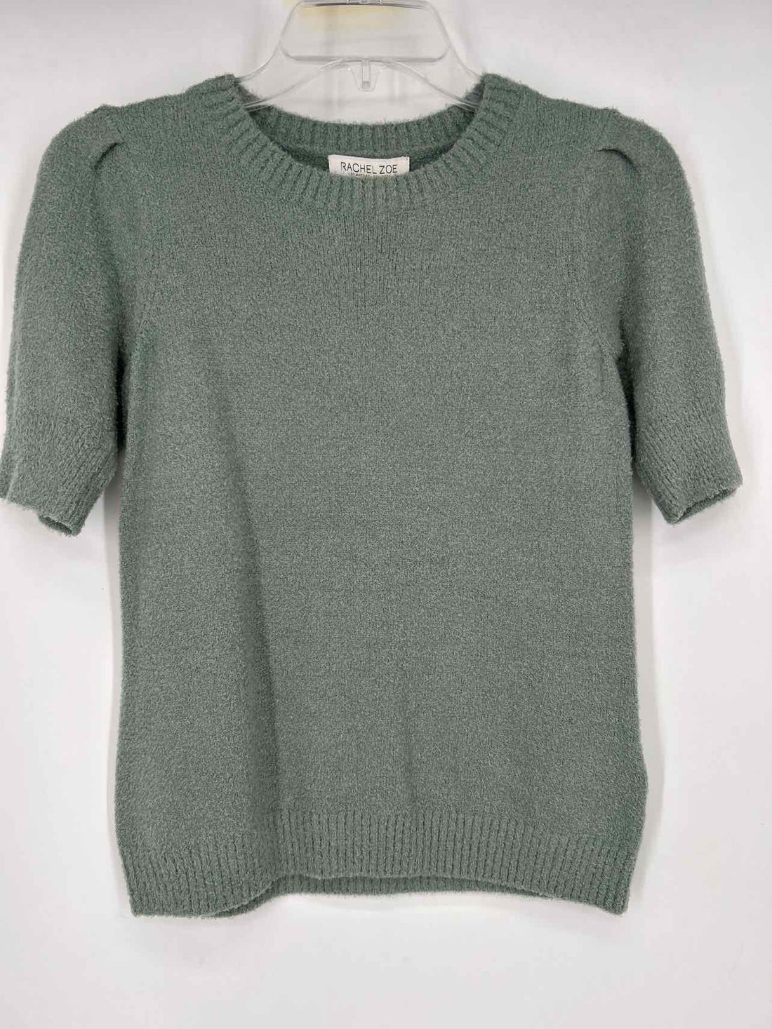 Rachel Zoe Size XS Light Green Short Sleeve Sweater