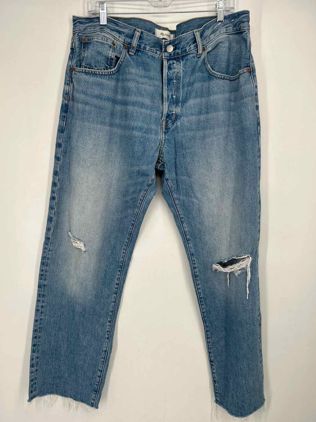 Madewell Size 32(14) Denim Jeans