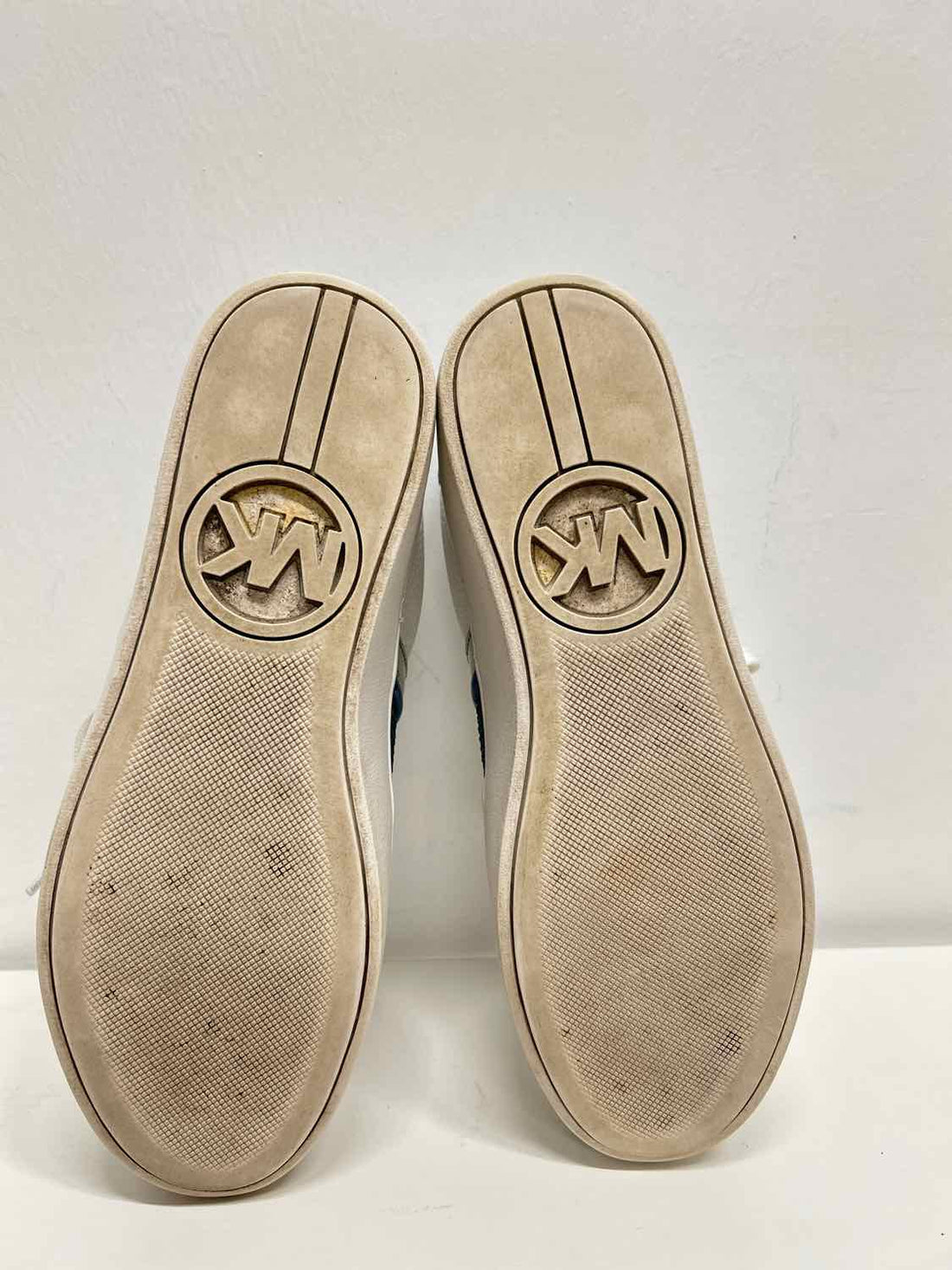 Michael Kors Women Size 7 White & Blue Sneakers