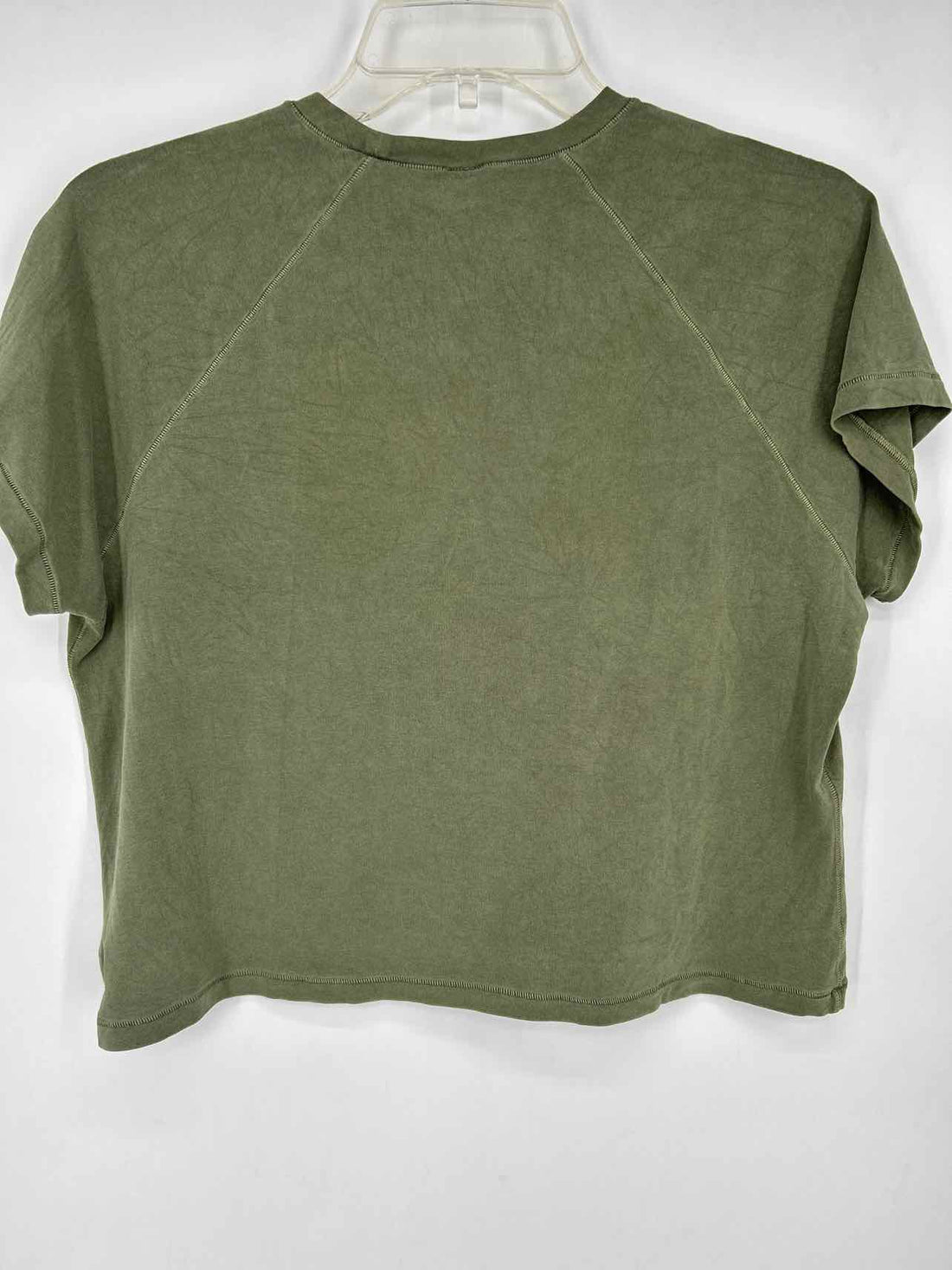 Skims Size 2X Olive Short Sleeve Top/Blouse
