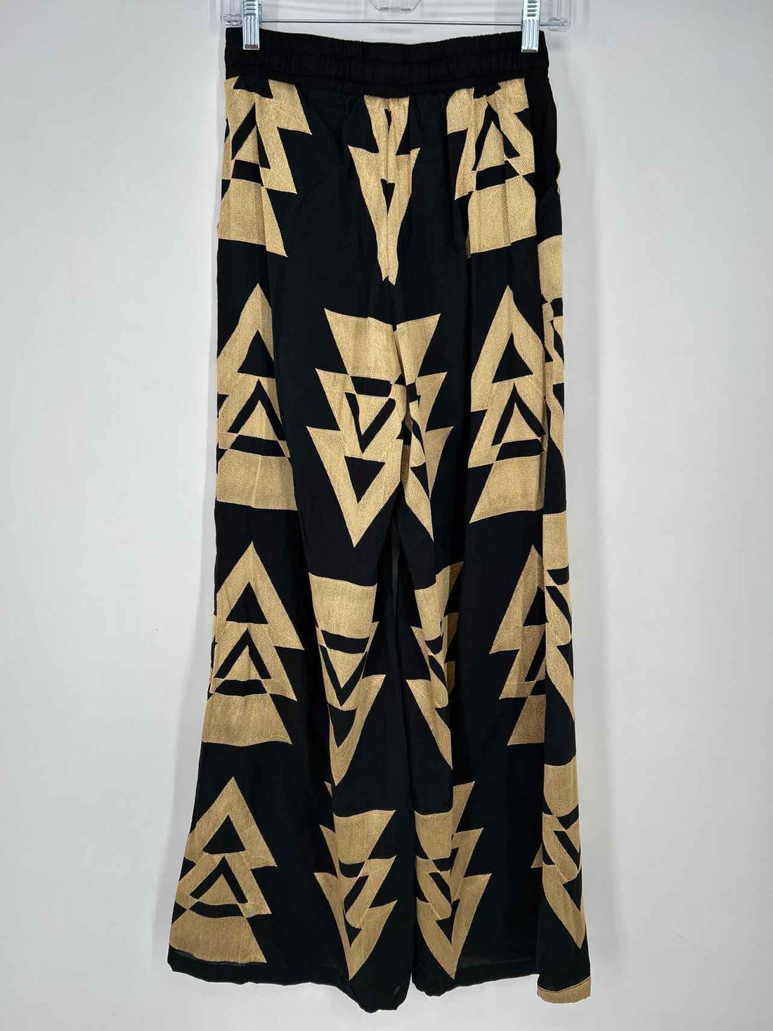 AEther Concept S Black & Gold Embroidered New Boutique Pants