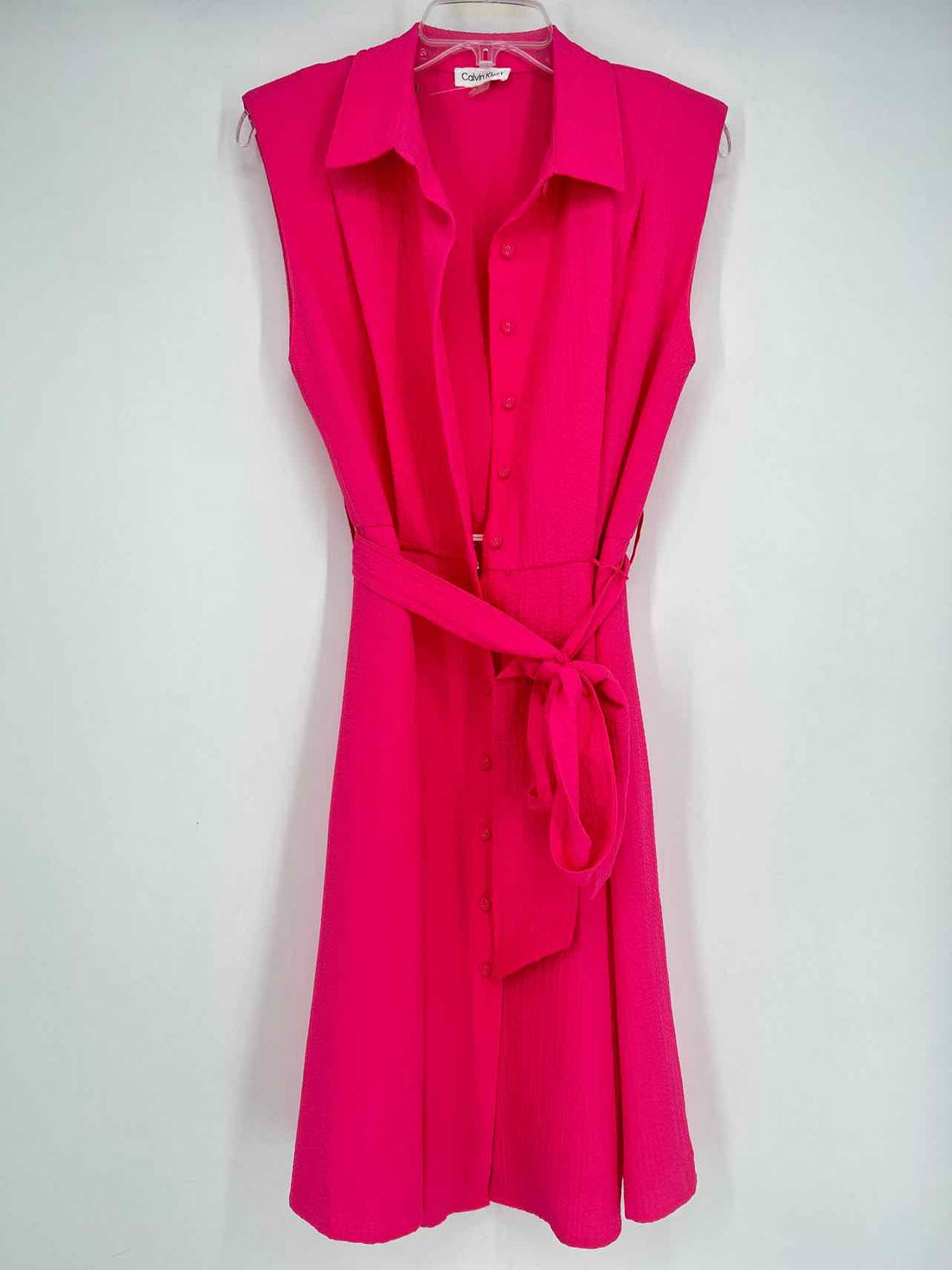 Calvin Klein Size 10 Hot Pink Dress