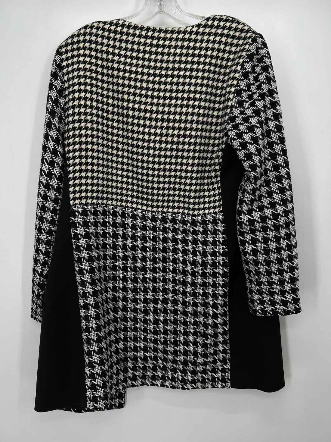 Chicos Size 1(8) Black & white tweed Jacket