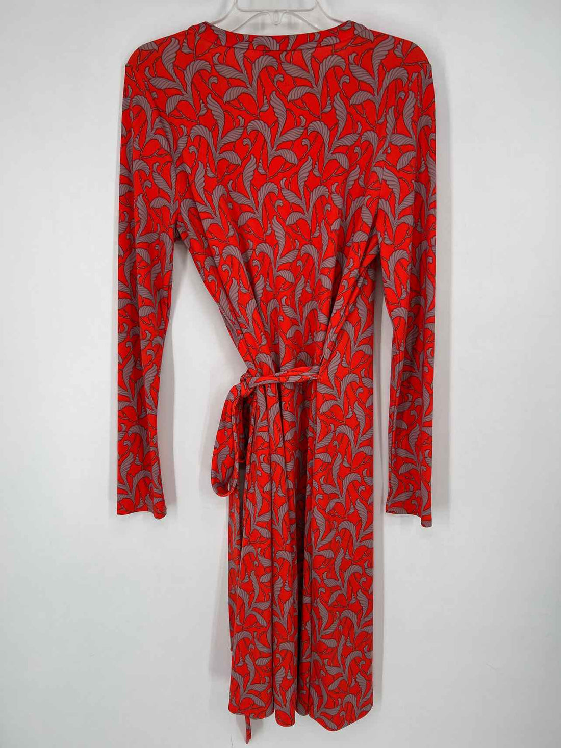 Ann Taylor Size 12T Orange Print Long Sleeve Dress