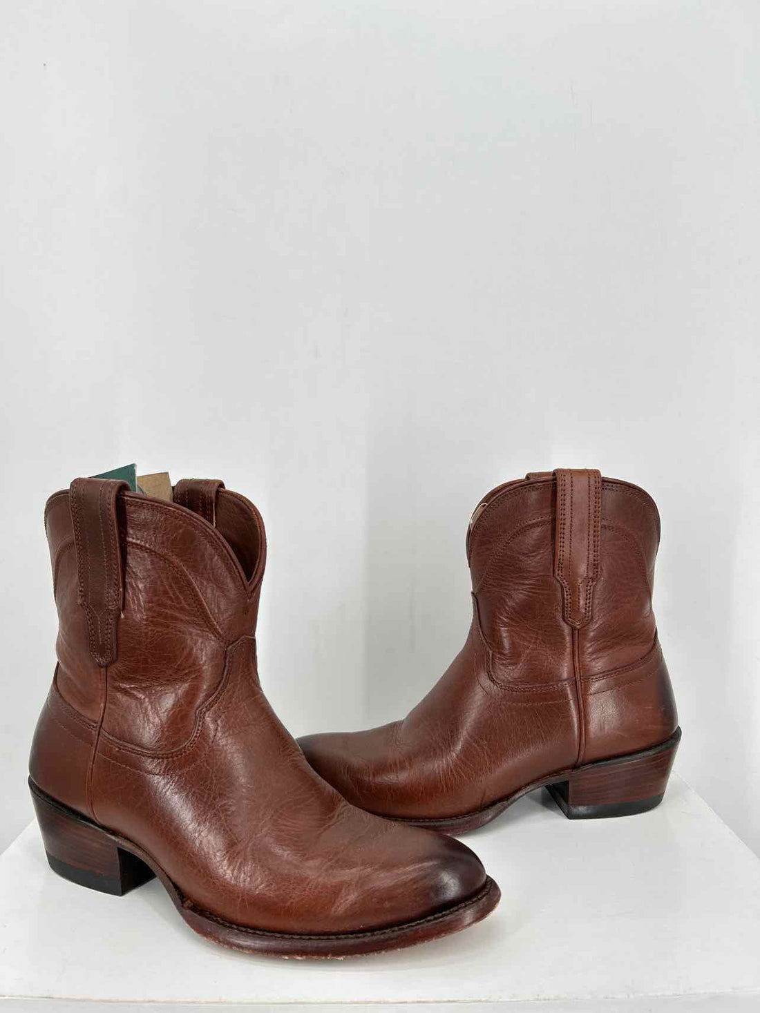 Tecovas Women Size 7 Brown Cowboy Boot