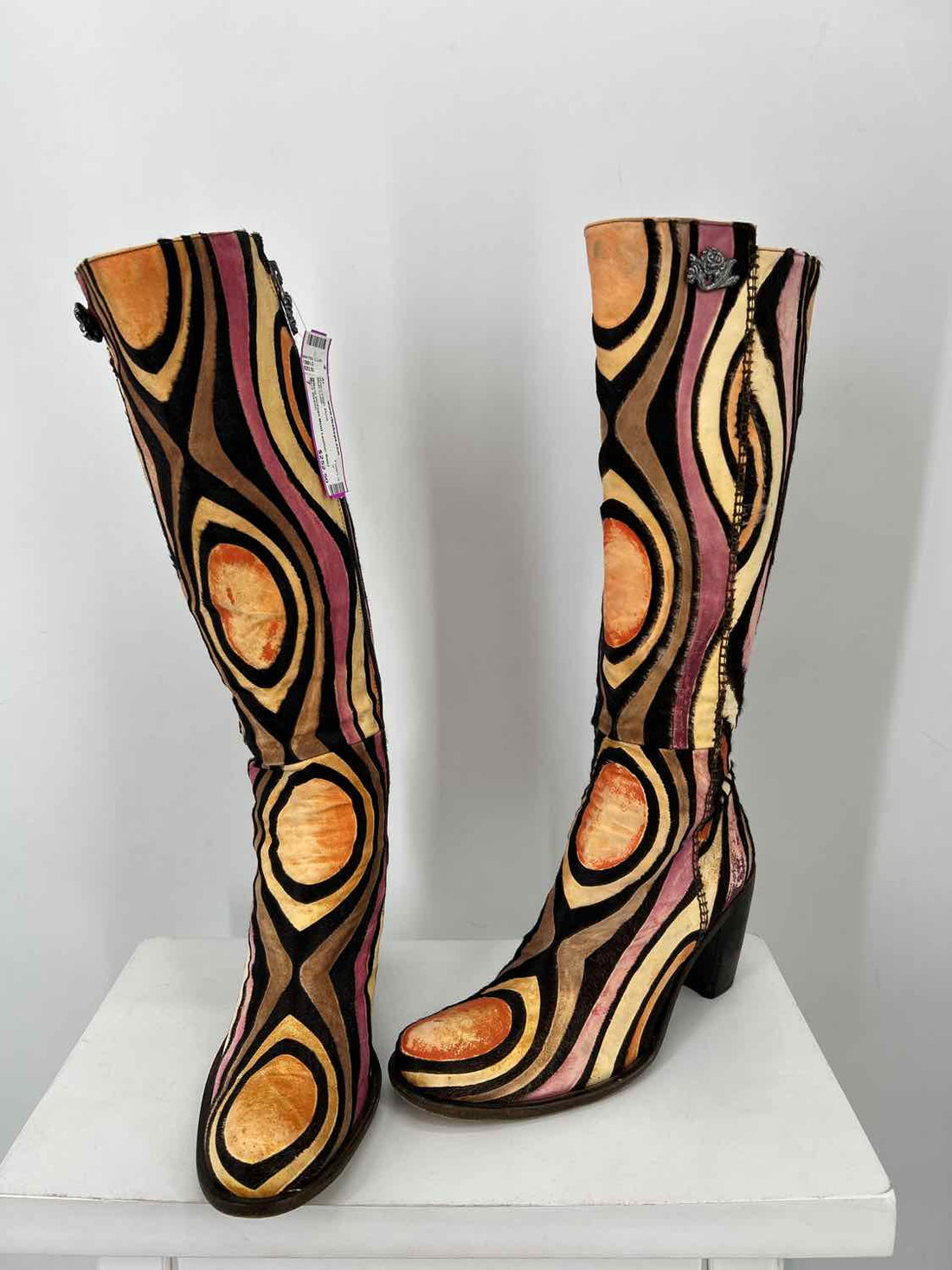 Mark Nason Women Size 7 Multi Color Knee-High Boot
