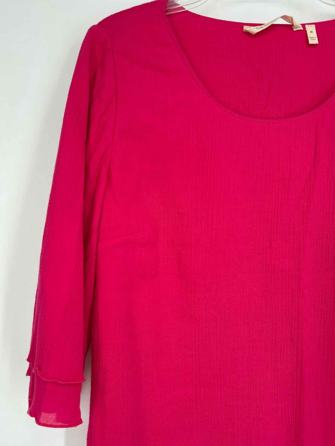 Soft Surroundings Size M Fuschia Long Sleeve