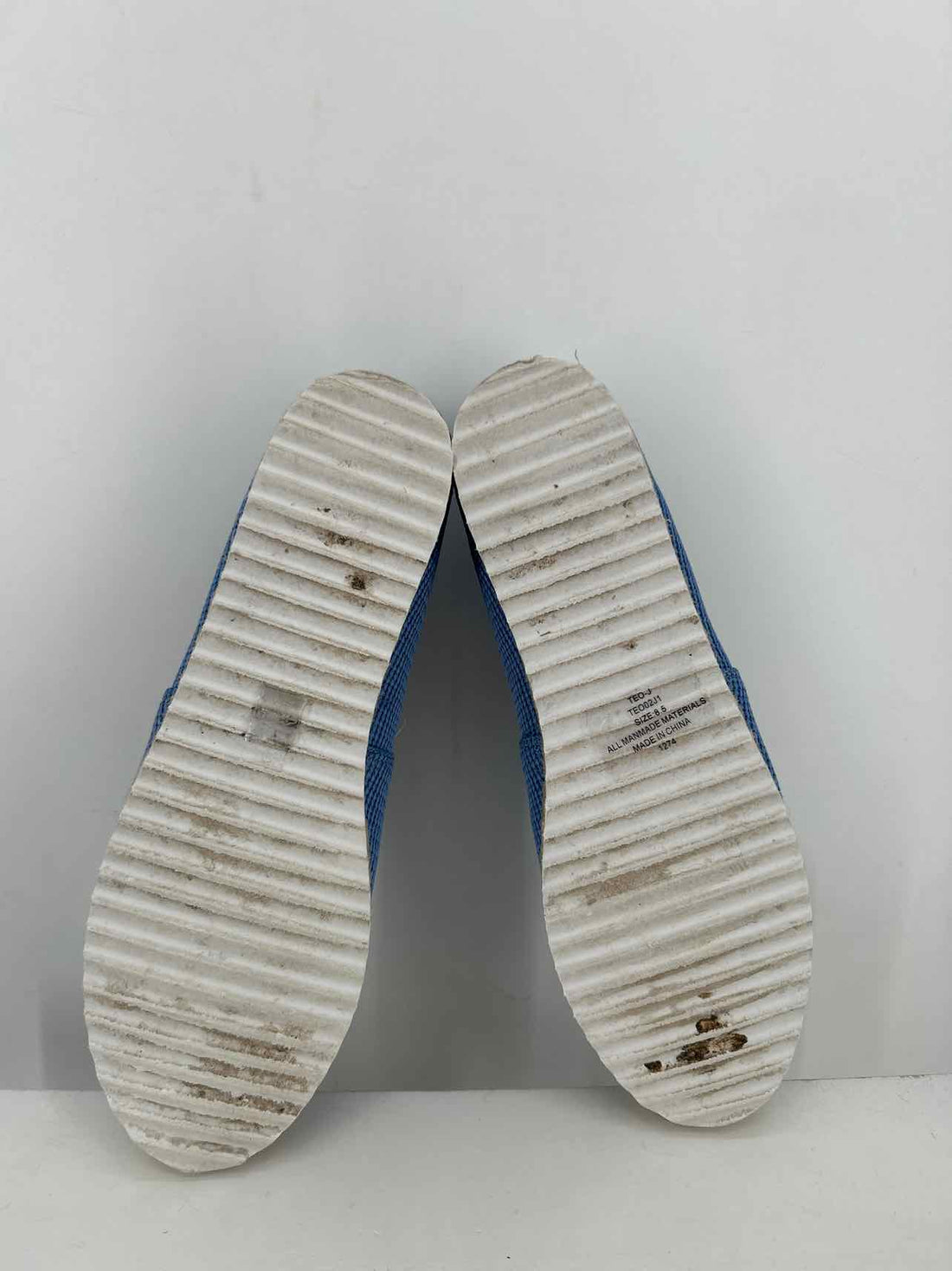 Stuart Weitzman Women Size 39.5 Blue Espadrilles