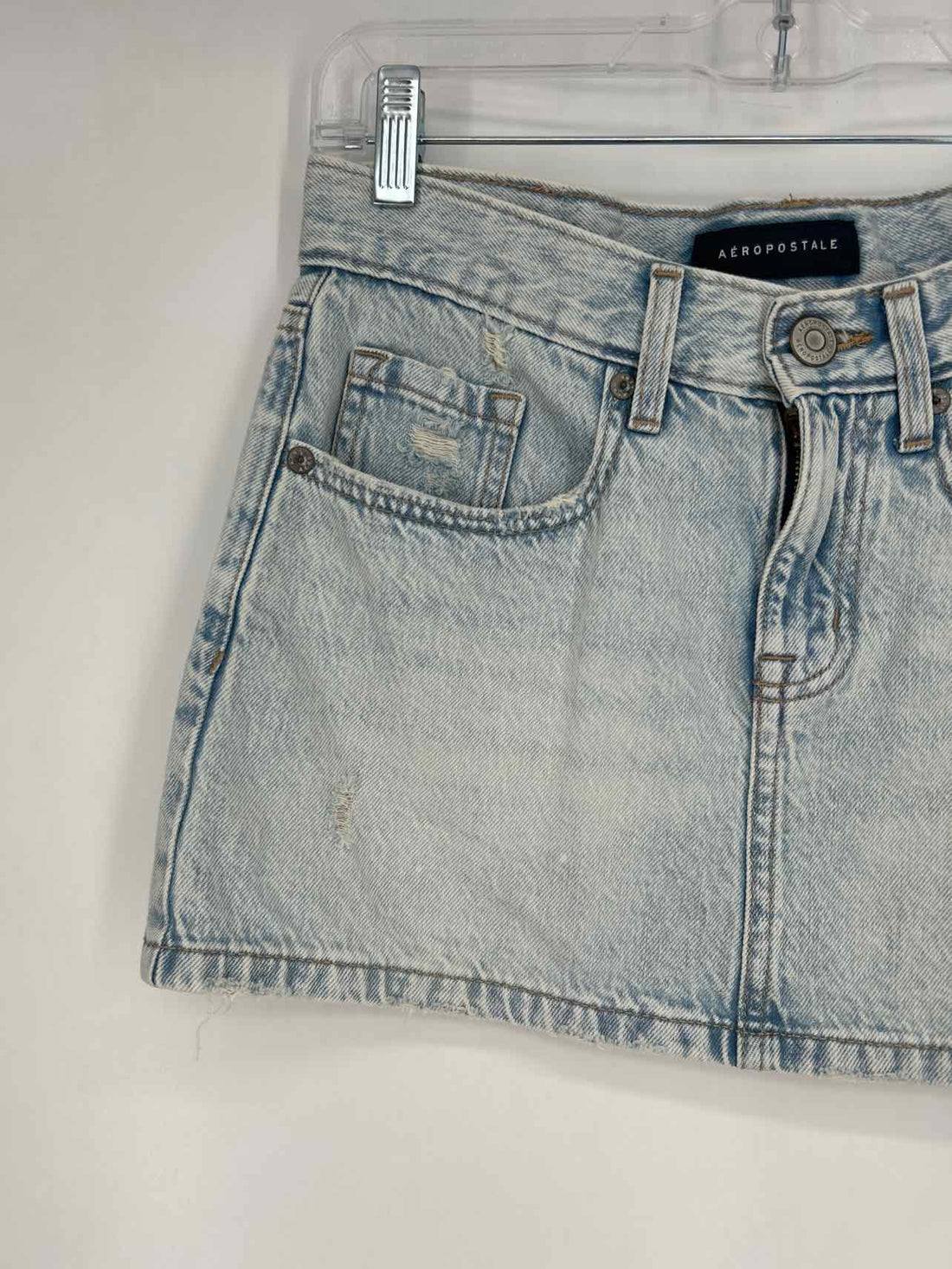 Aeropostle Size XS Denim Distressed Skirts