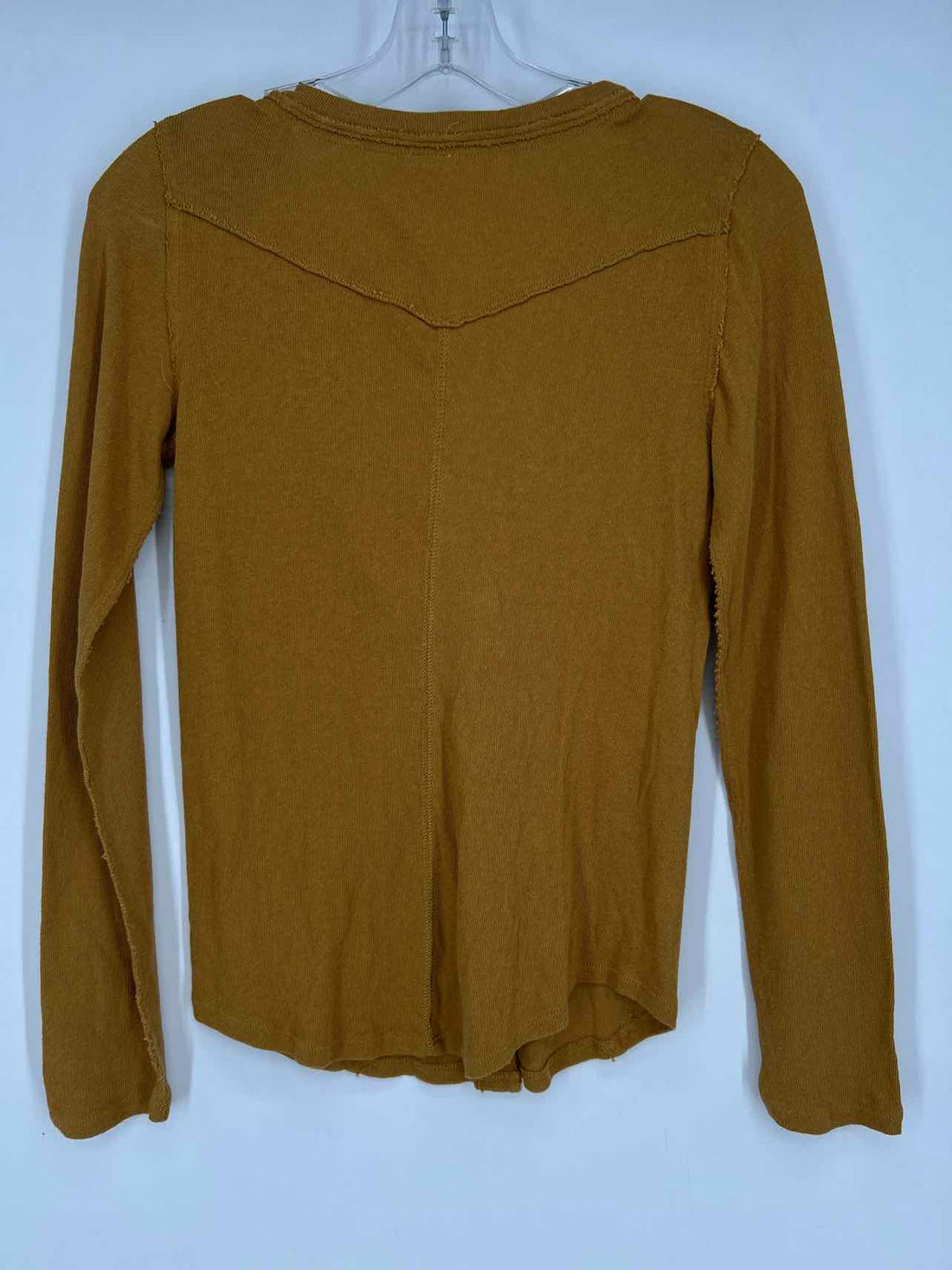 We The Free Size XS Spicy Mustard Long Sleeve