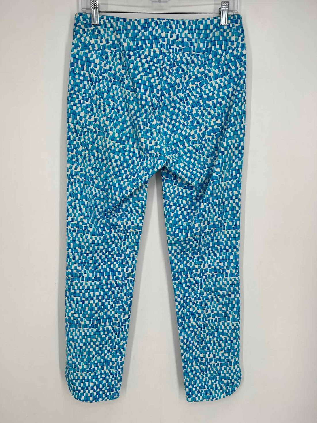 Soft Surroundings Size S Blue & White Print Pants