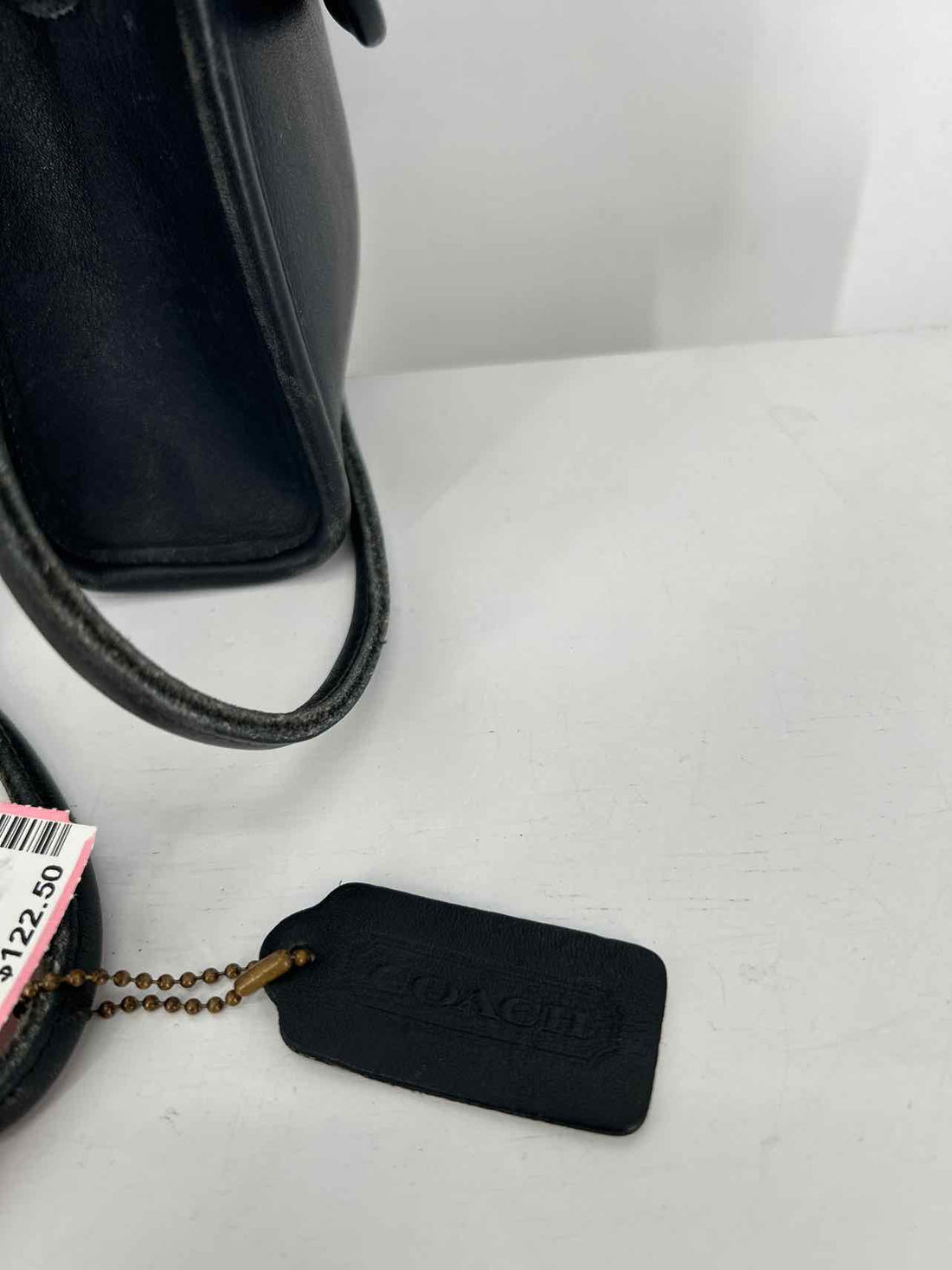 Coach Black Leather Vintage Crossbody