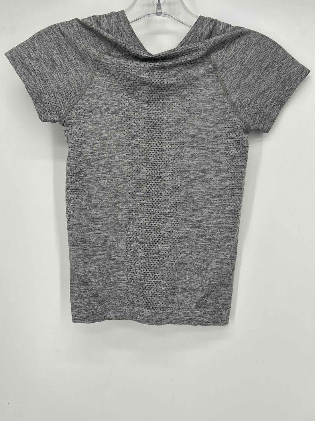 Lululemon Size 0 Gray Short Sleeve Active Tops