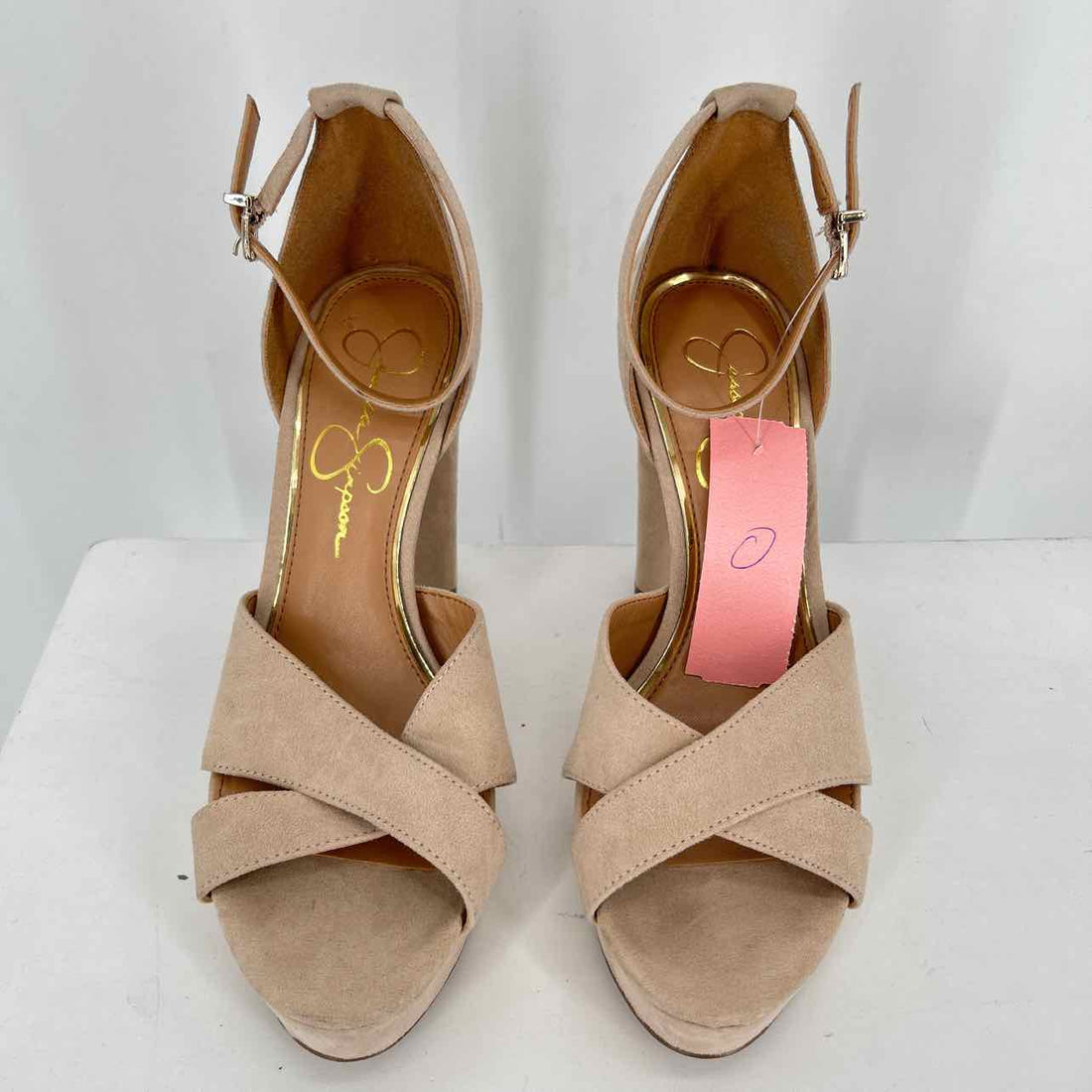 Jessica Simpson Women Size 7 Beige Heels