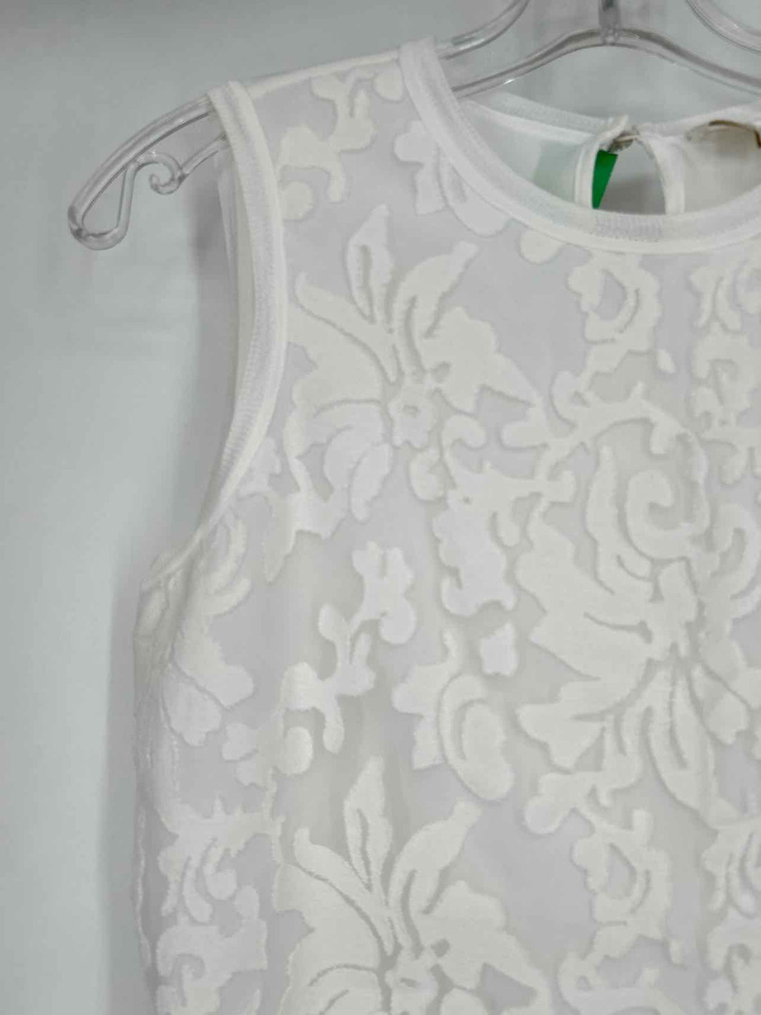 Ted Baker Size 2 White Sleeveless