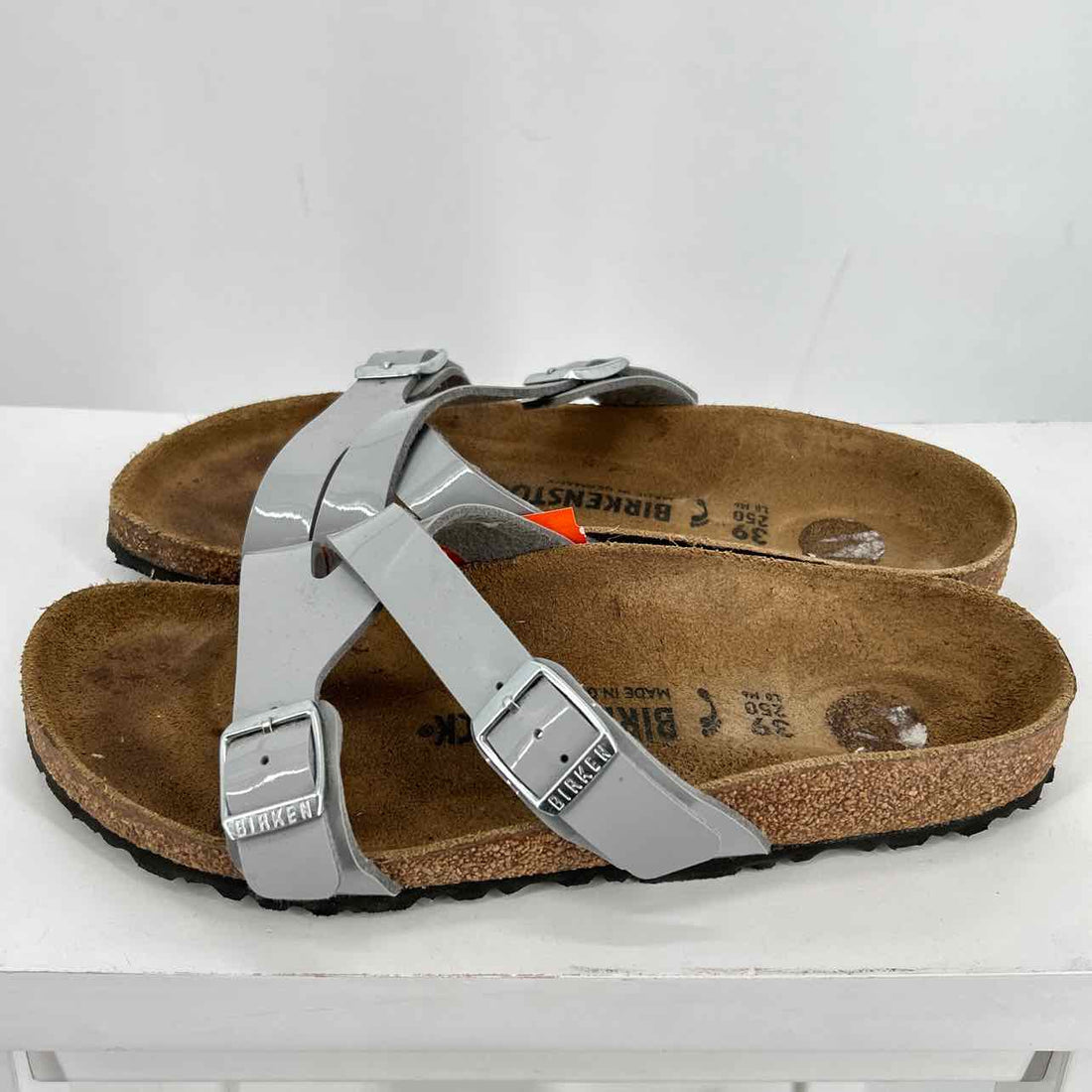Birkenstock Women Size 39 Light Gray Sandals