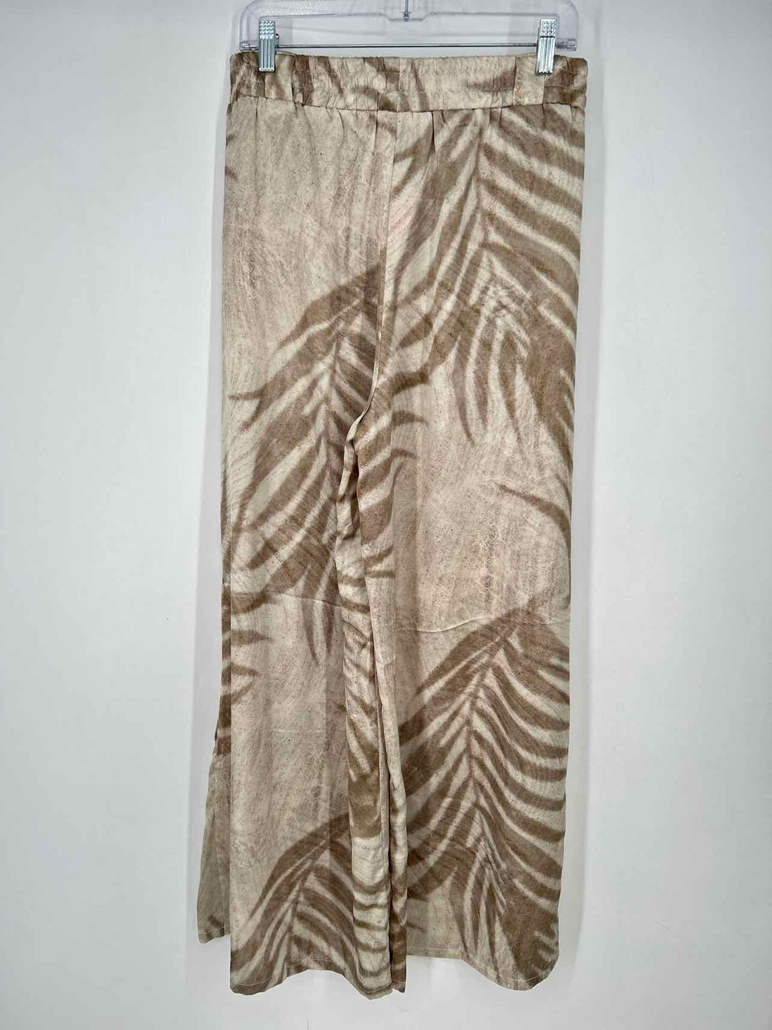 Dress Forum L Beige Print New Boutique Pants