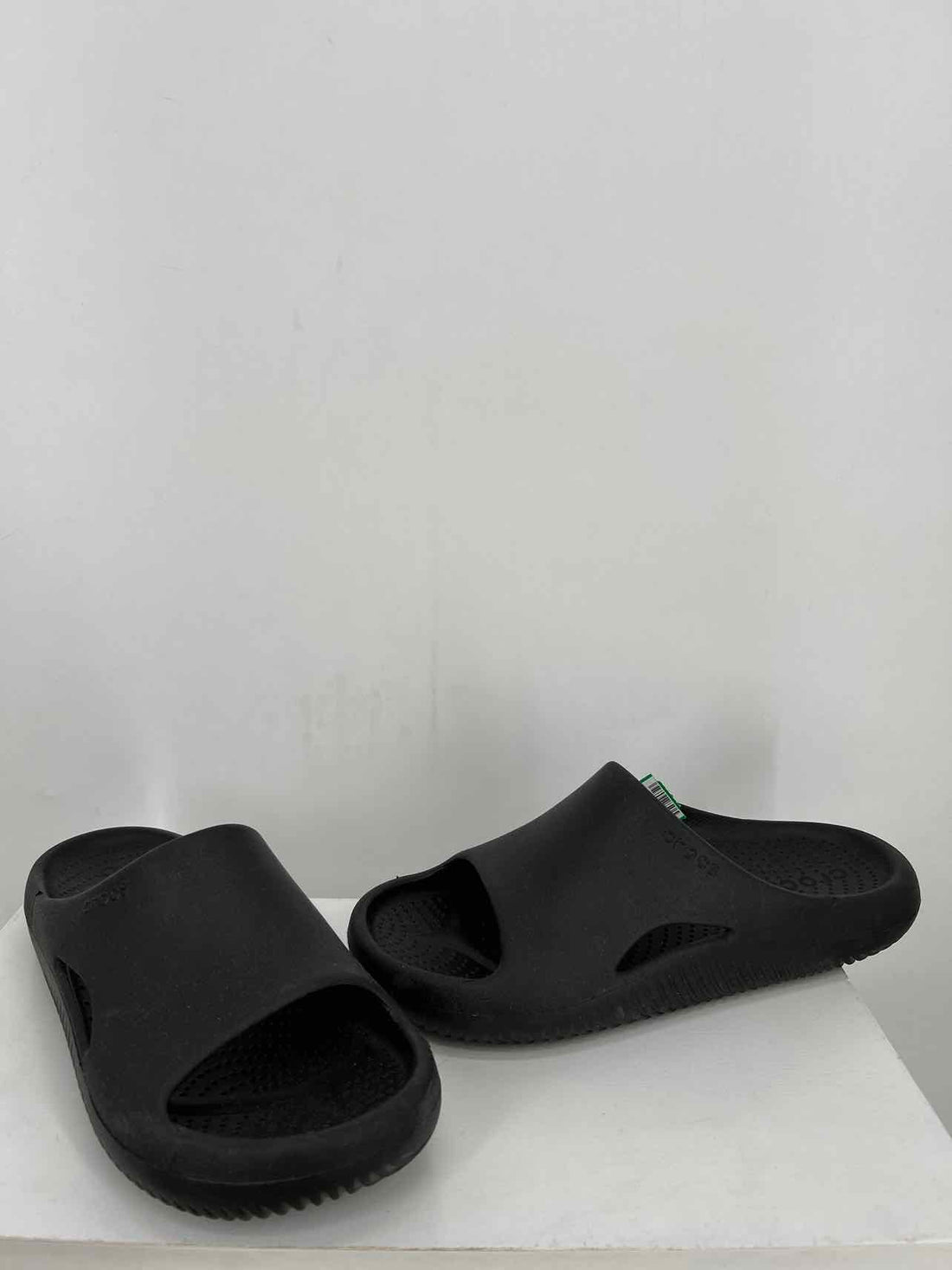 Crocs Women Size 10 Black Slides