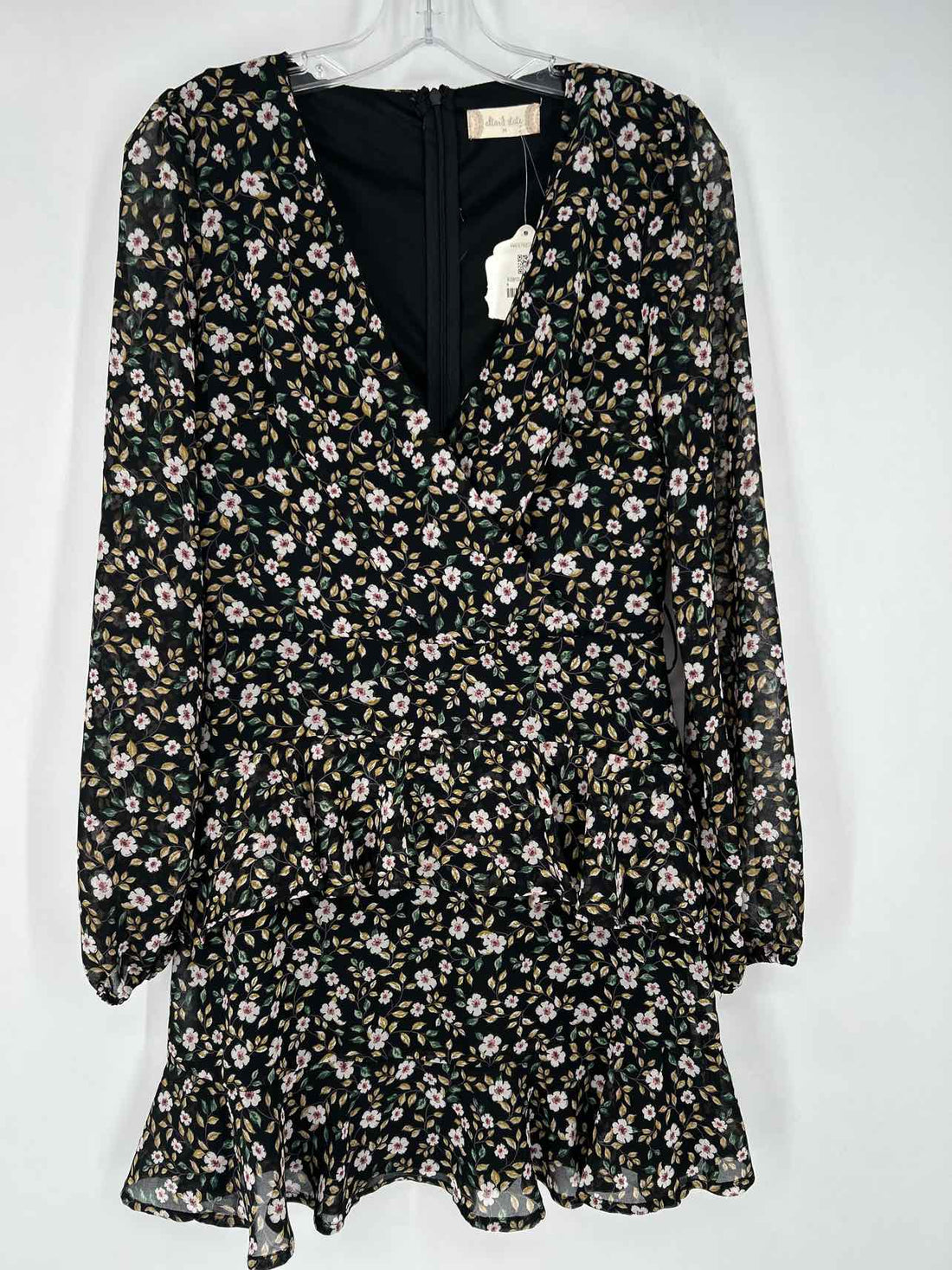 Altard State Size M Black Floral NWT Dress