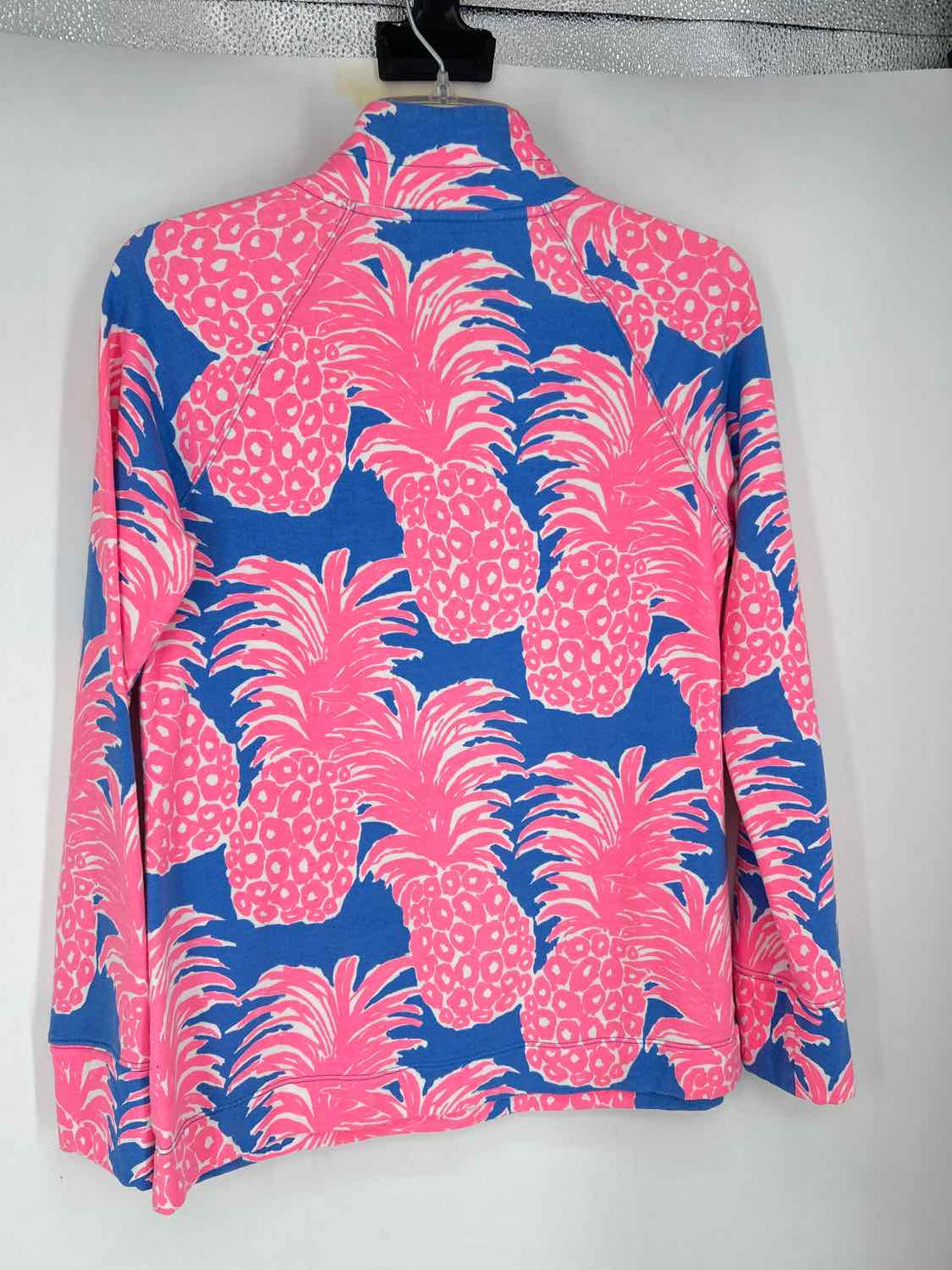 Lilly Pulitzer S Blue & Pink Print Lilly Pulitzer Jacket