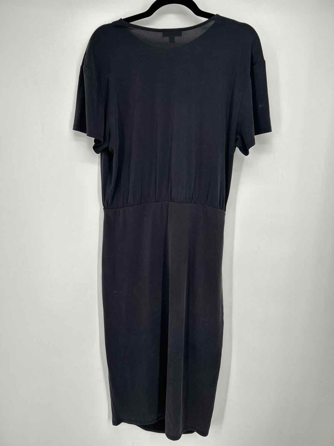 Express Size L Dark Gray Short Sleeve Dress
