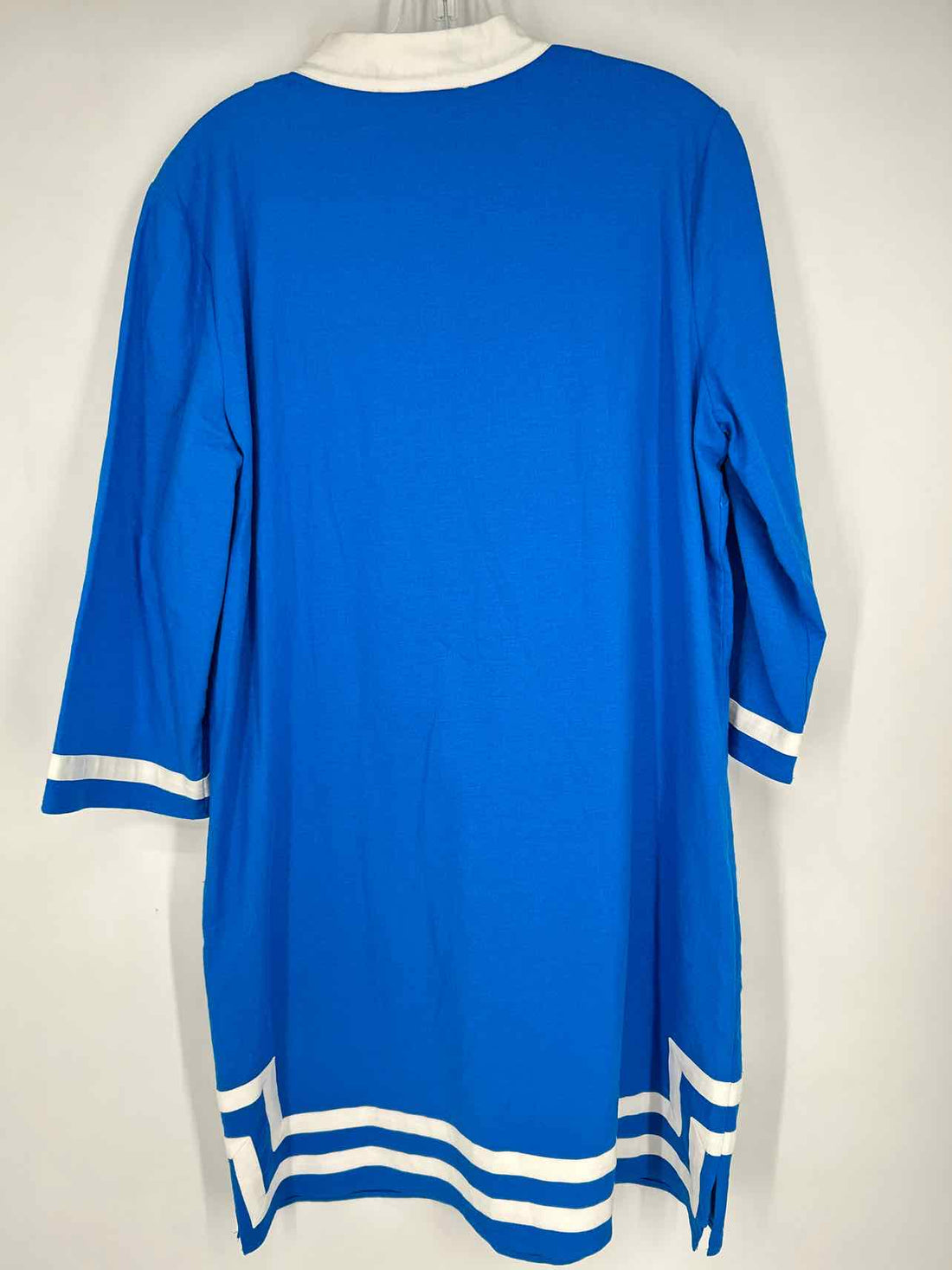 Preston & York Size 10 Blue Long Sleeve Dress