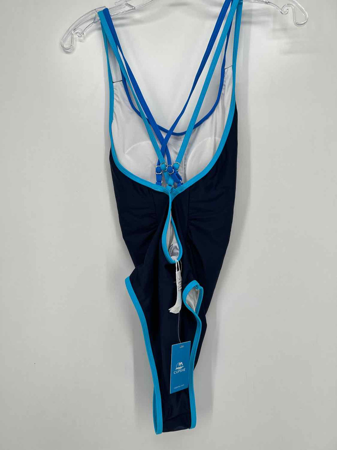 Cup She Size M Navy NWT Swimsuit 1 Piece